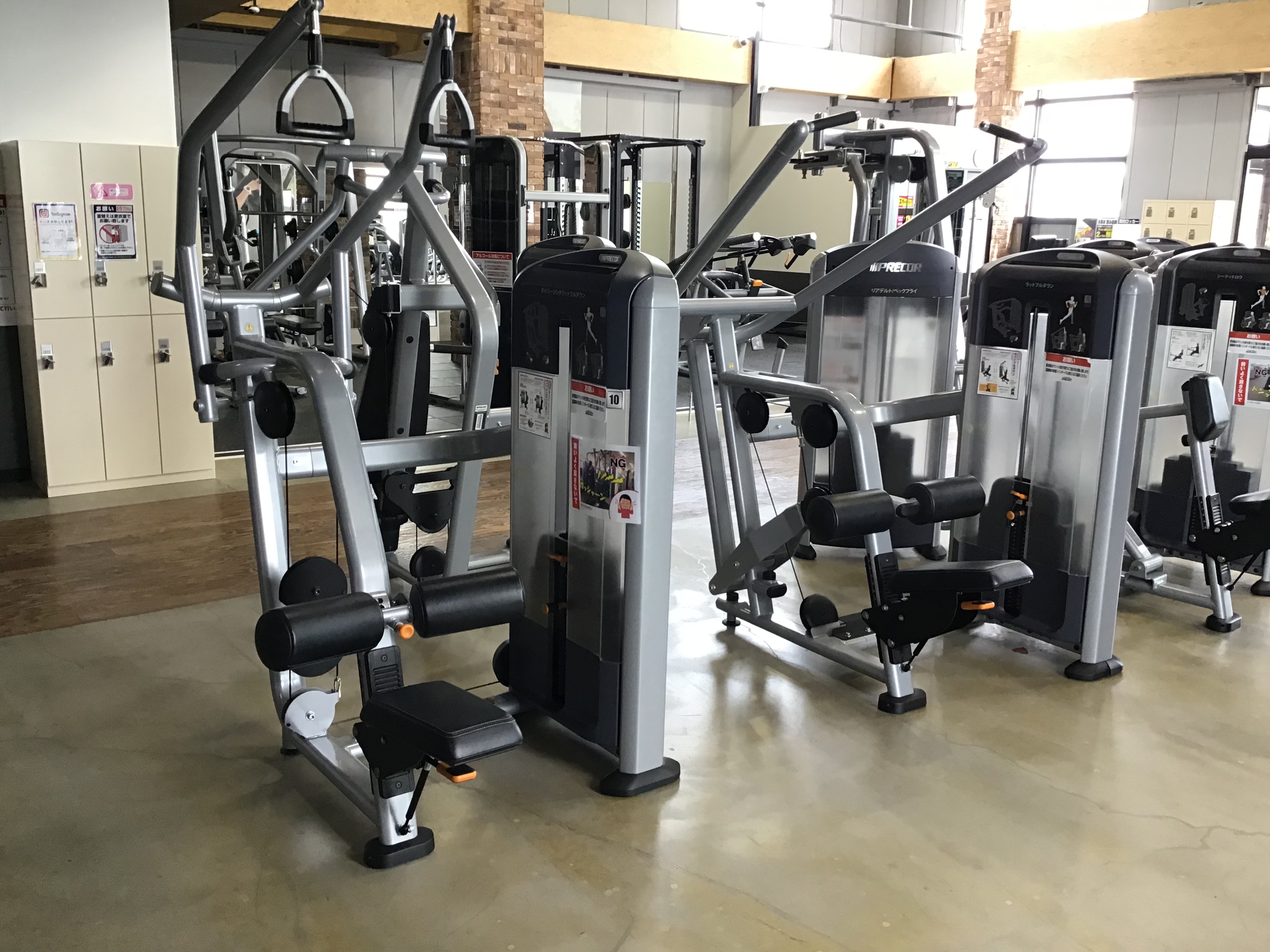 筋トレマシンエリア