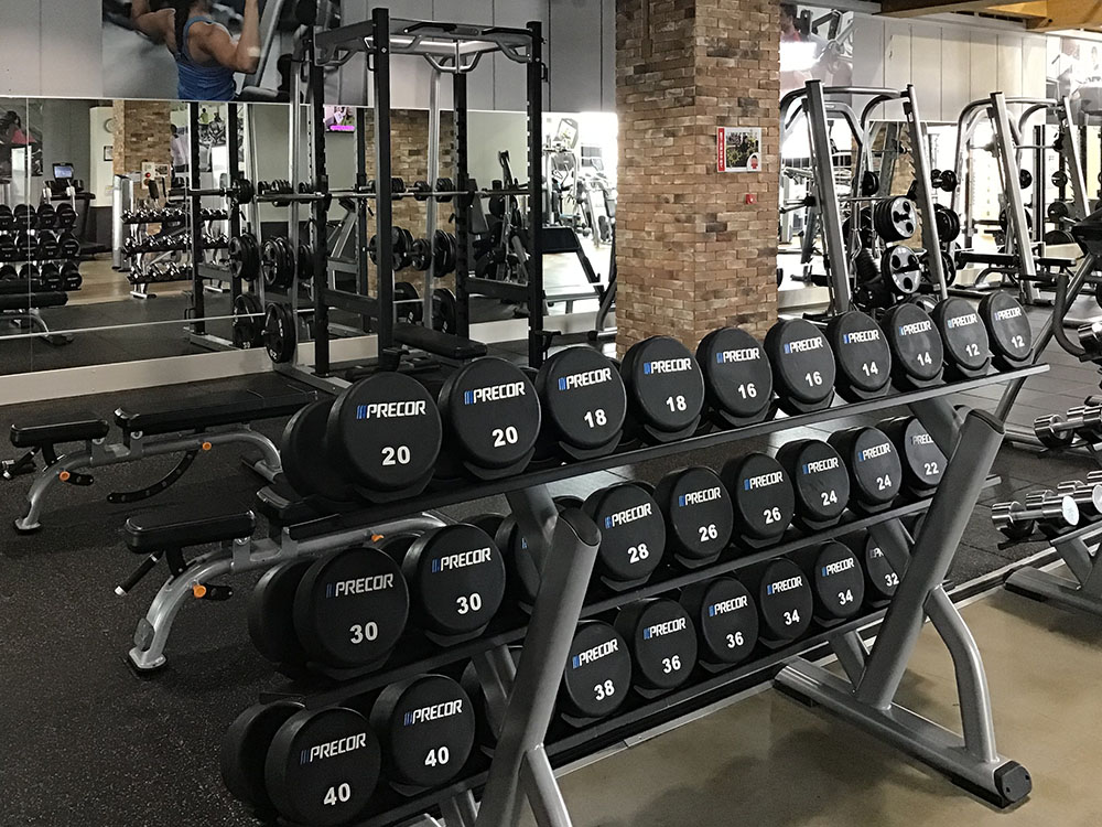 フリーウェイトエリア