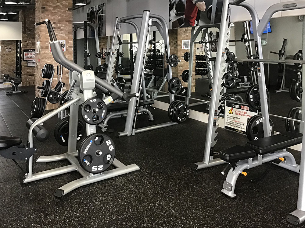 フリーウェイトエリア