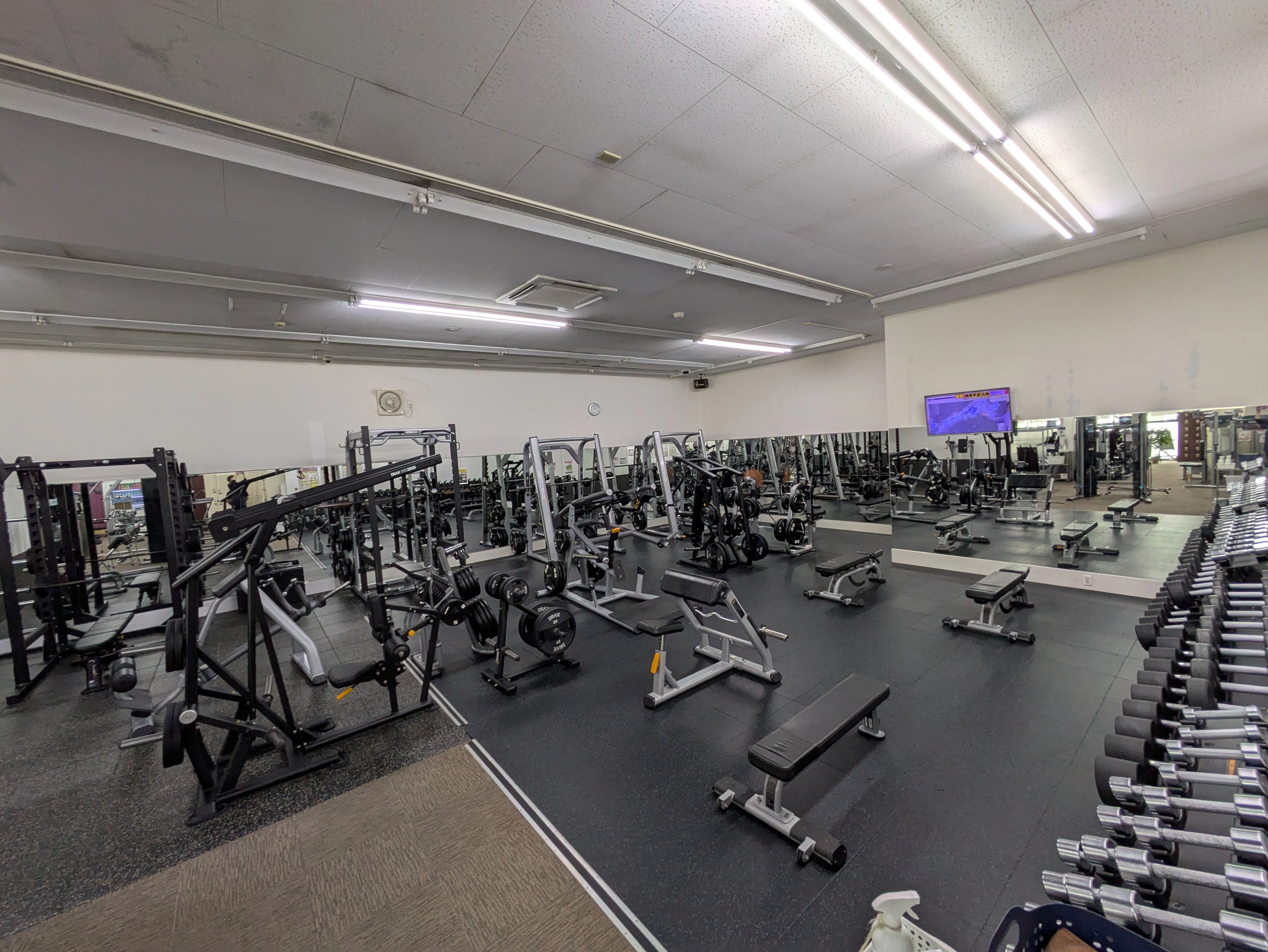 フリーウェイトエリア