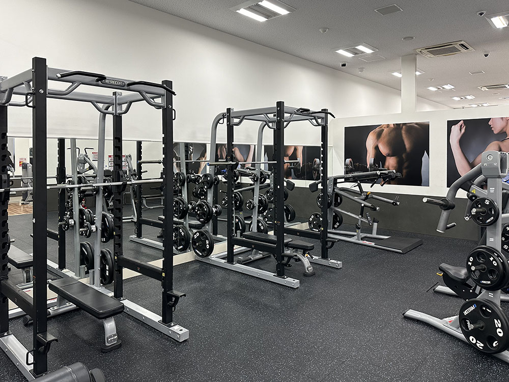 フリーウェイトエリア