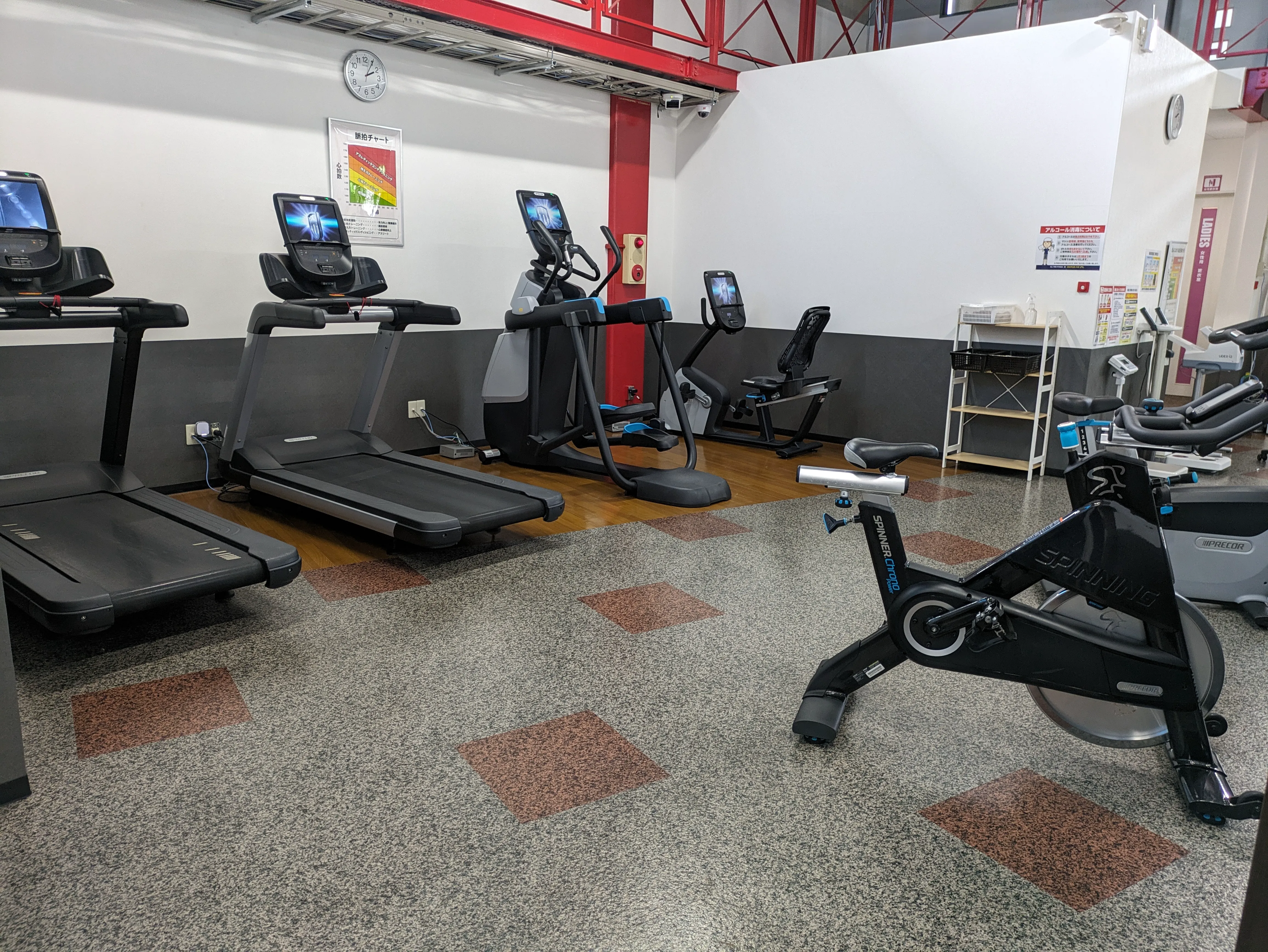 有酸素マシンエリア