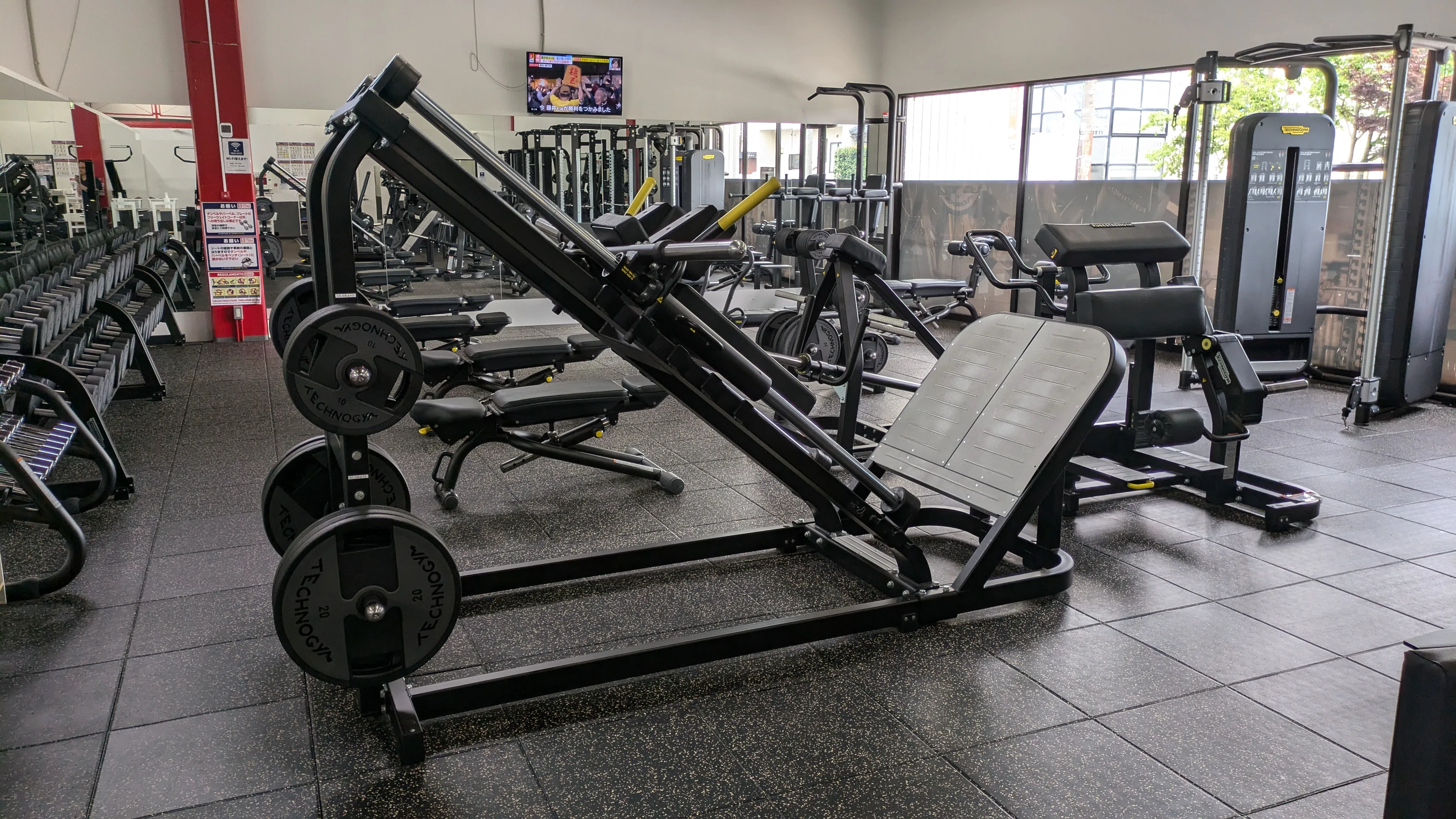 フリーウェイトエリア