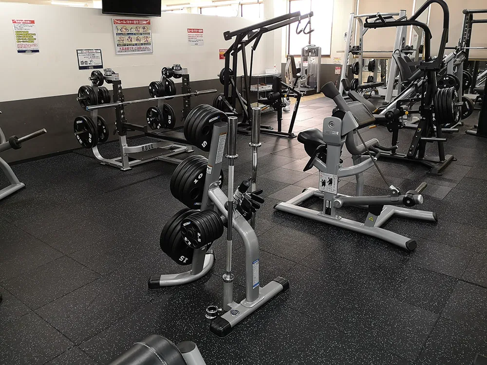 フリーウェイトエリア