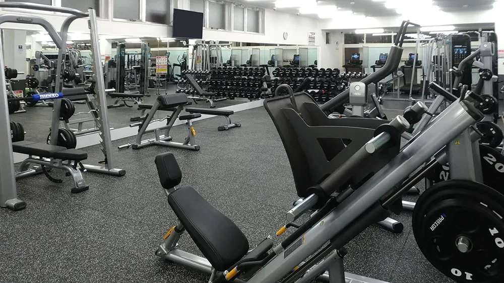 フリーウェイトエリア