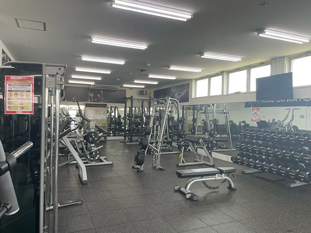 フリーウェイトエリア