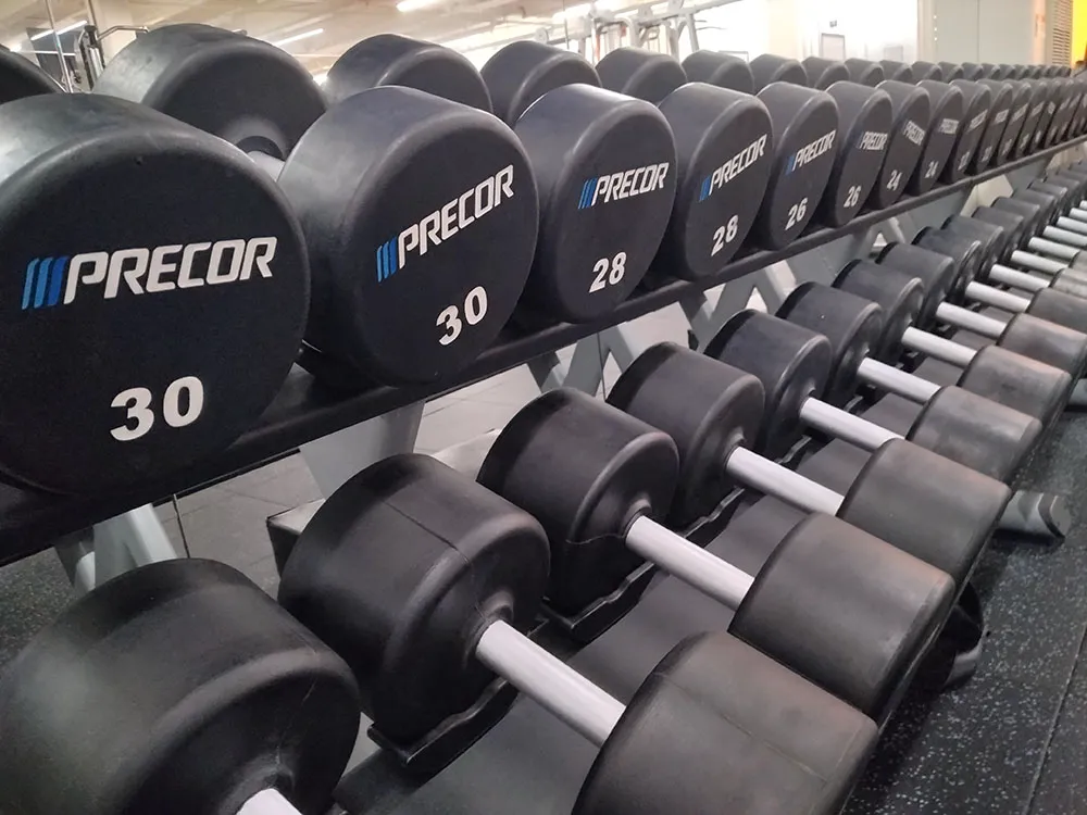 フリーウェイトエリア