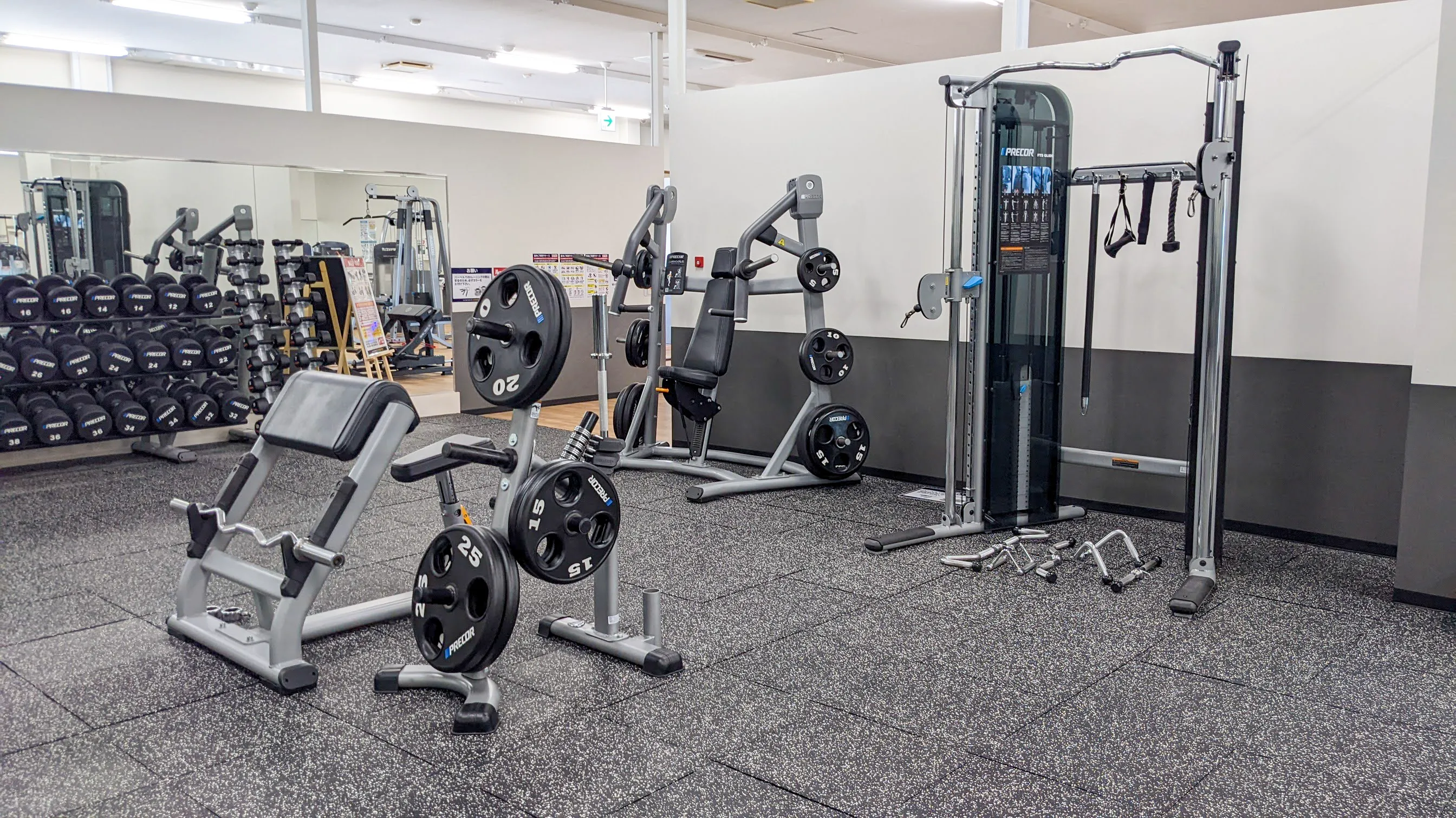 フリーウェイトエリア