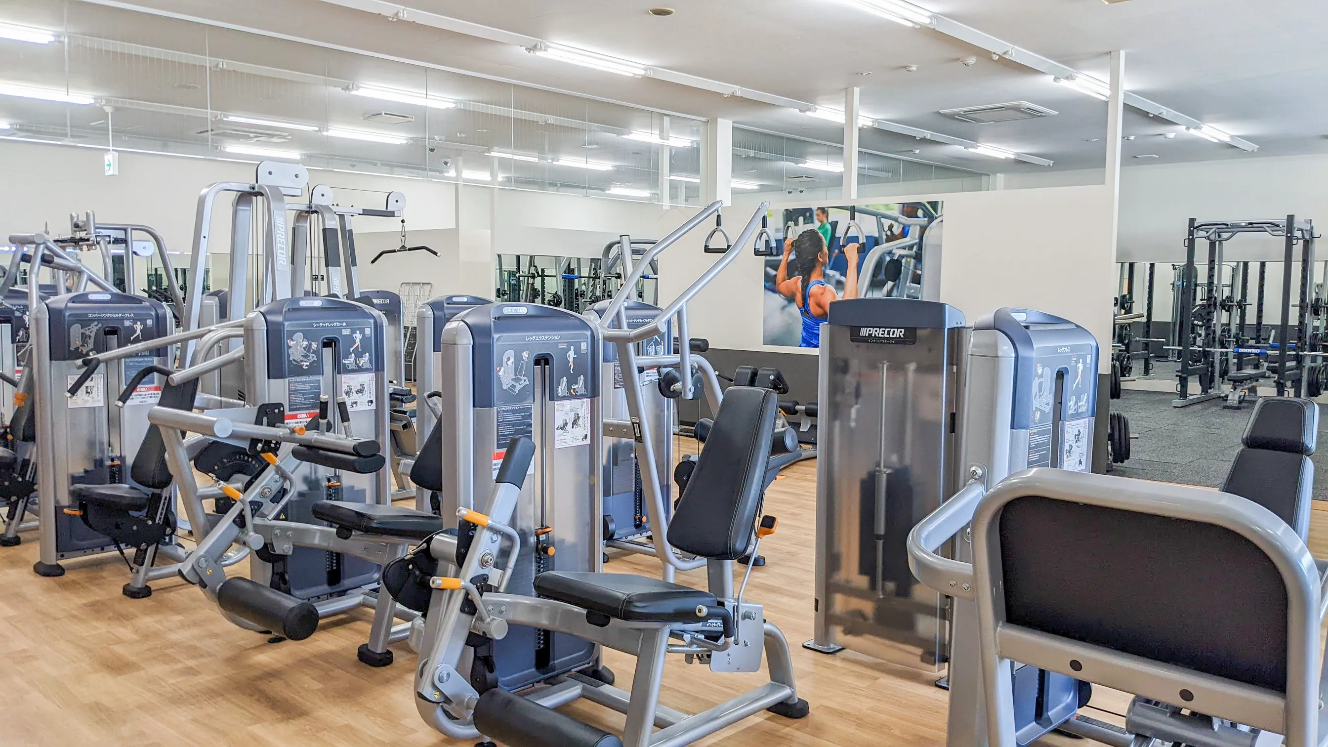 筋トレマシンエリア