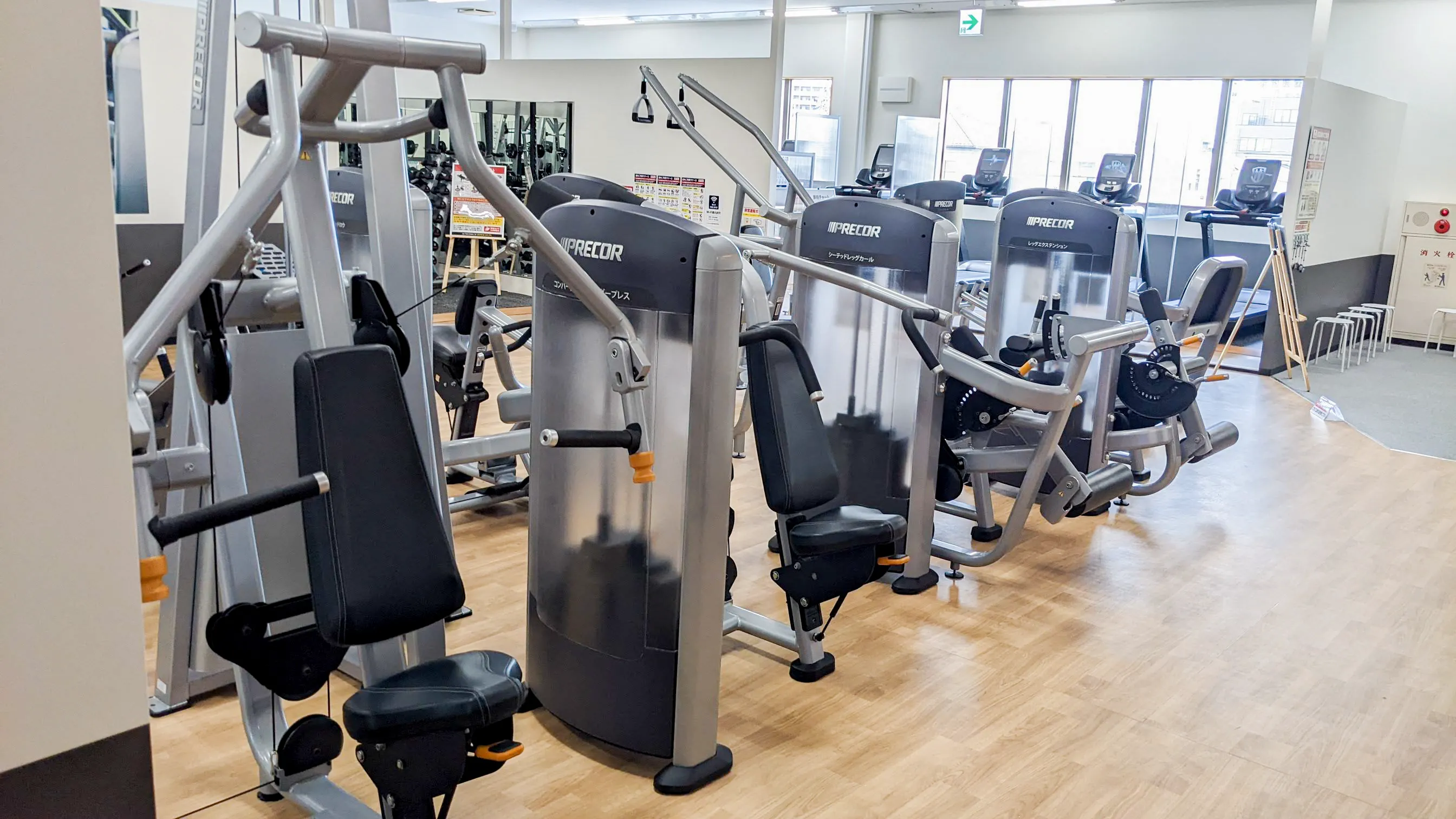 筋トレマシンエリア