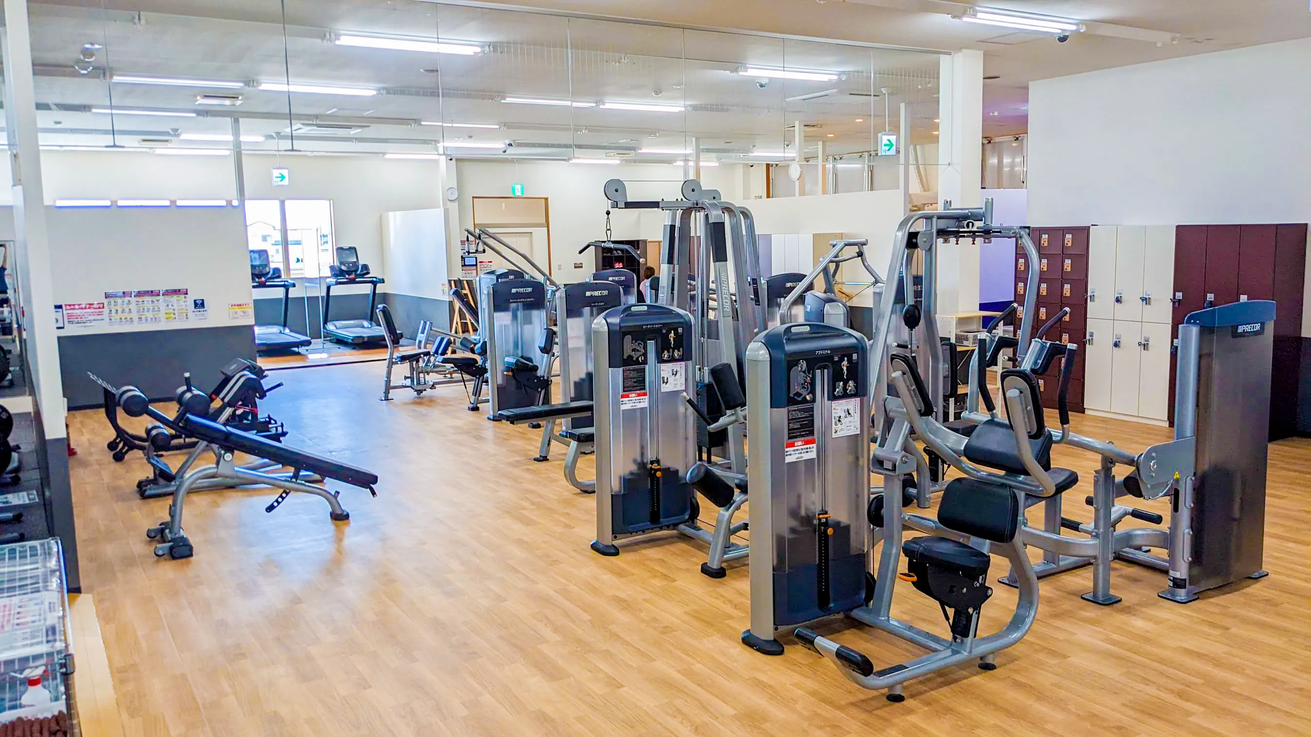 筋トレマシンエリア