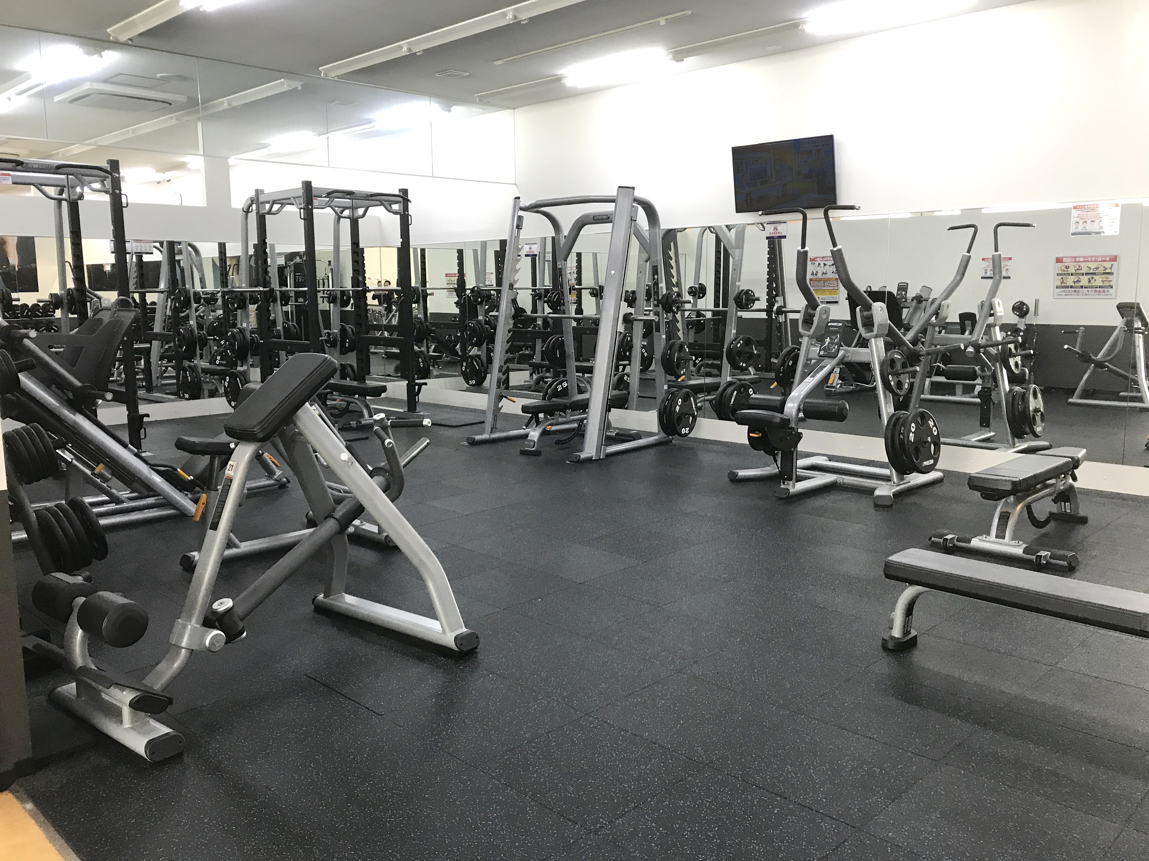 フリーウェイトエリア