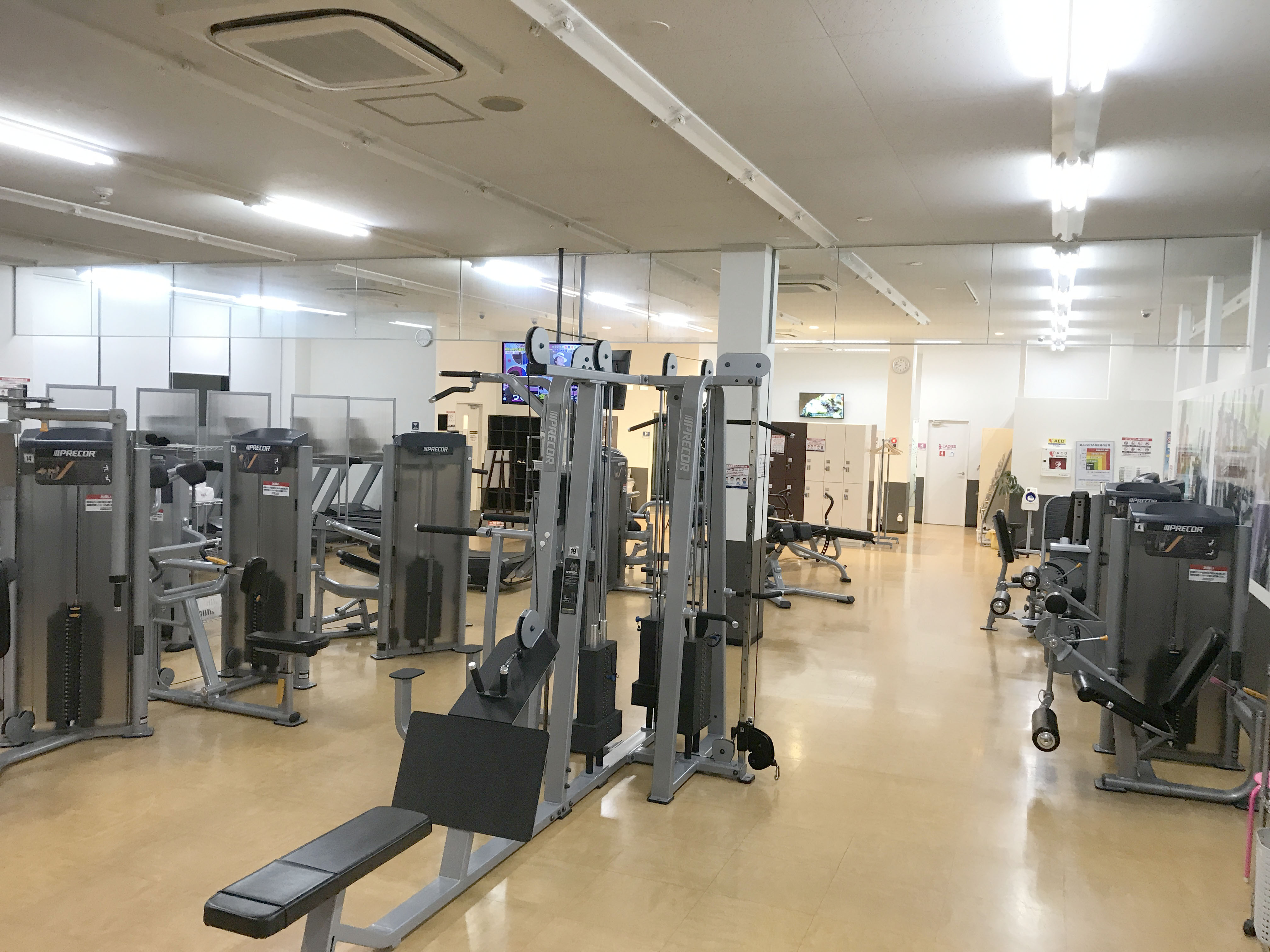 筋トレマシンエリア