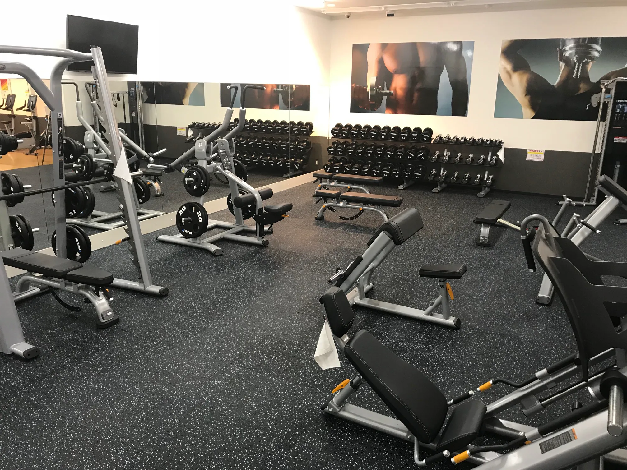 フリーウェイトエリア