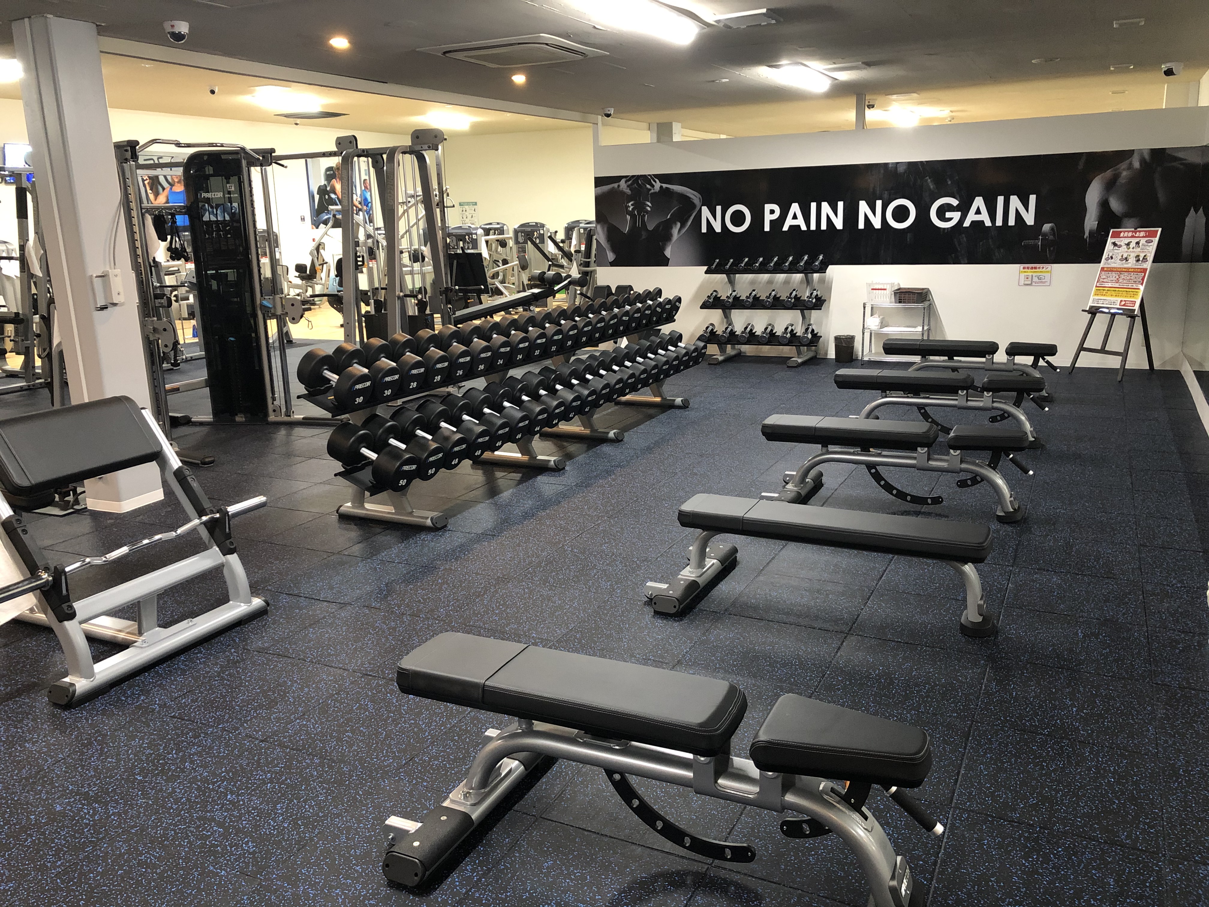 フリーウェイトエリア