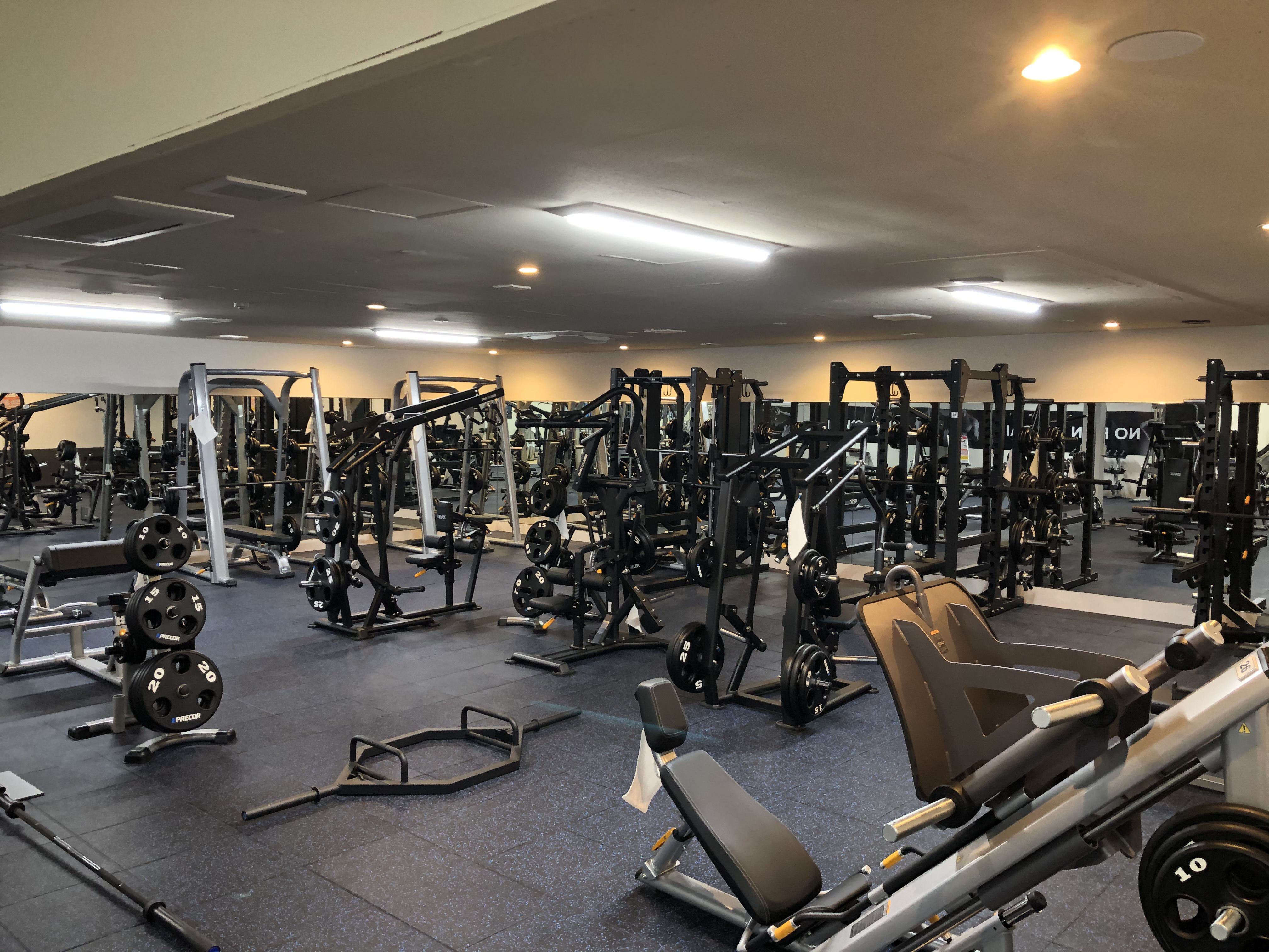 フリーウェイトエリア