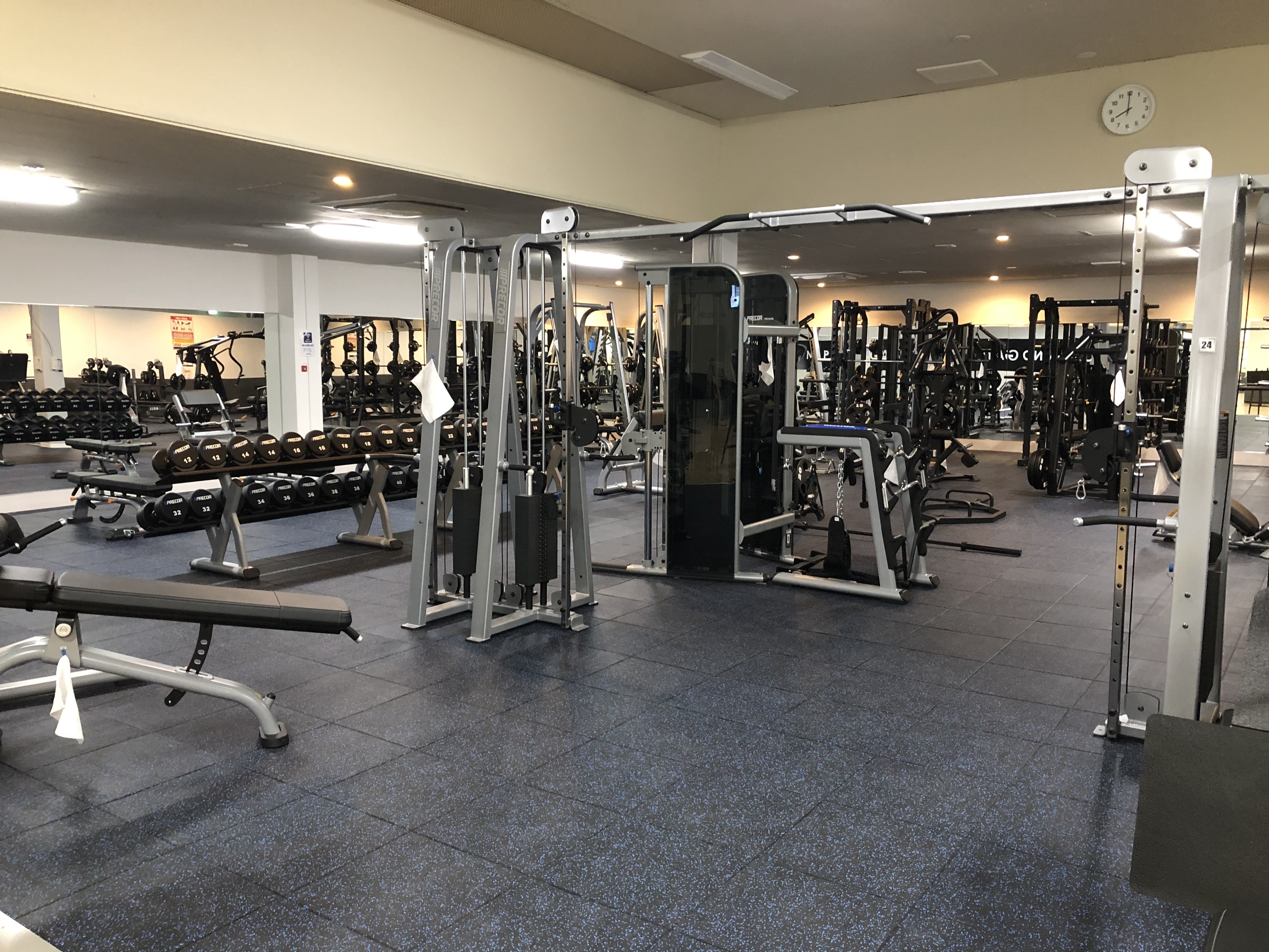 フリーウェイトエリア