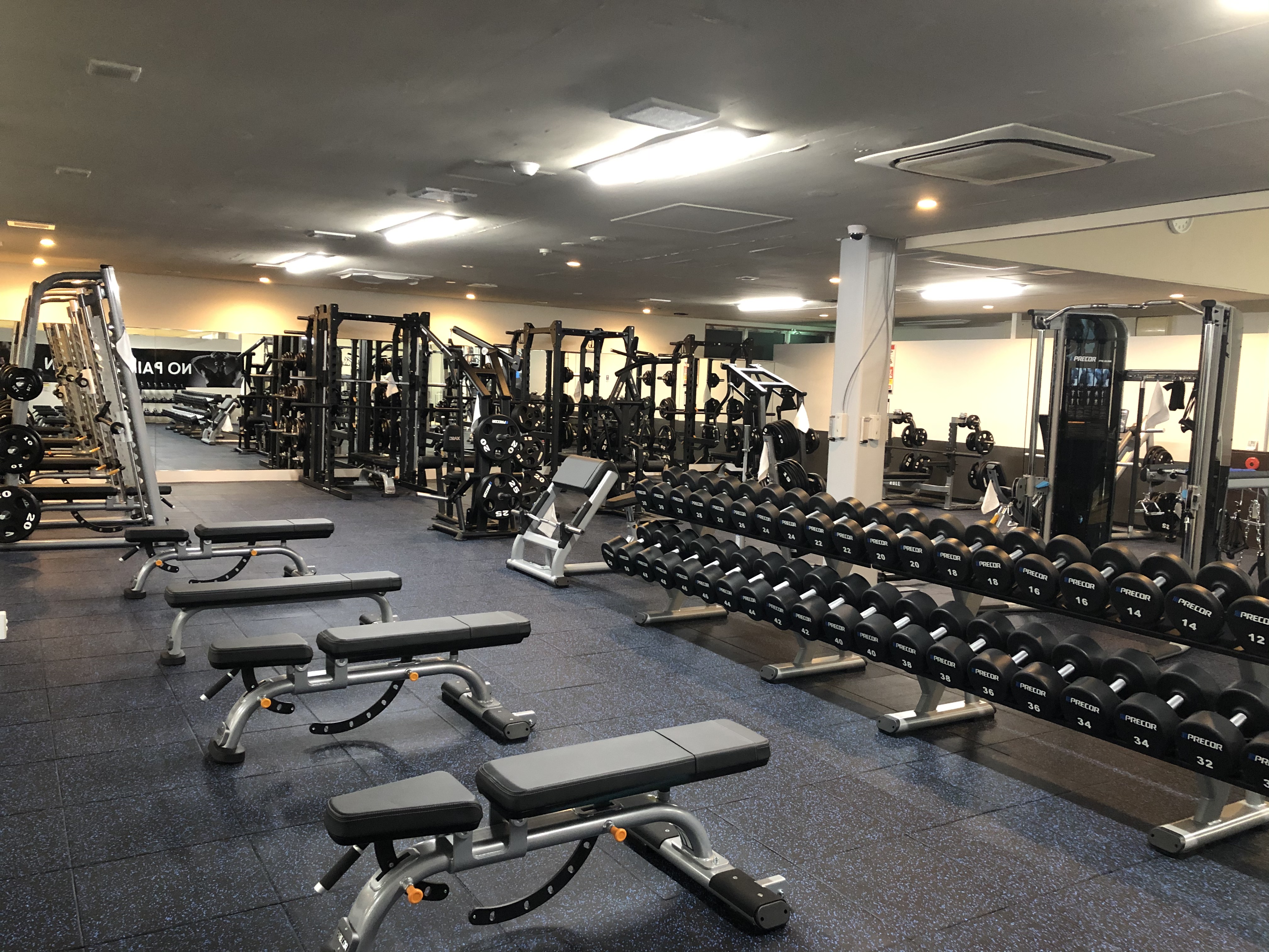 フリーウェイトエリア