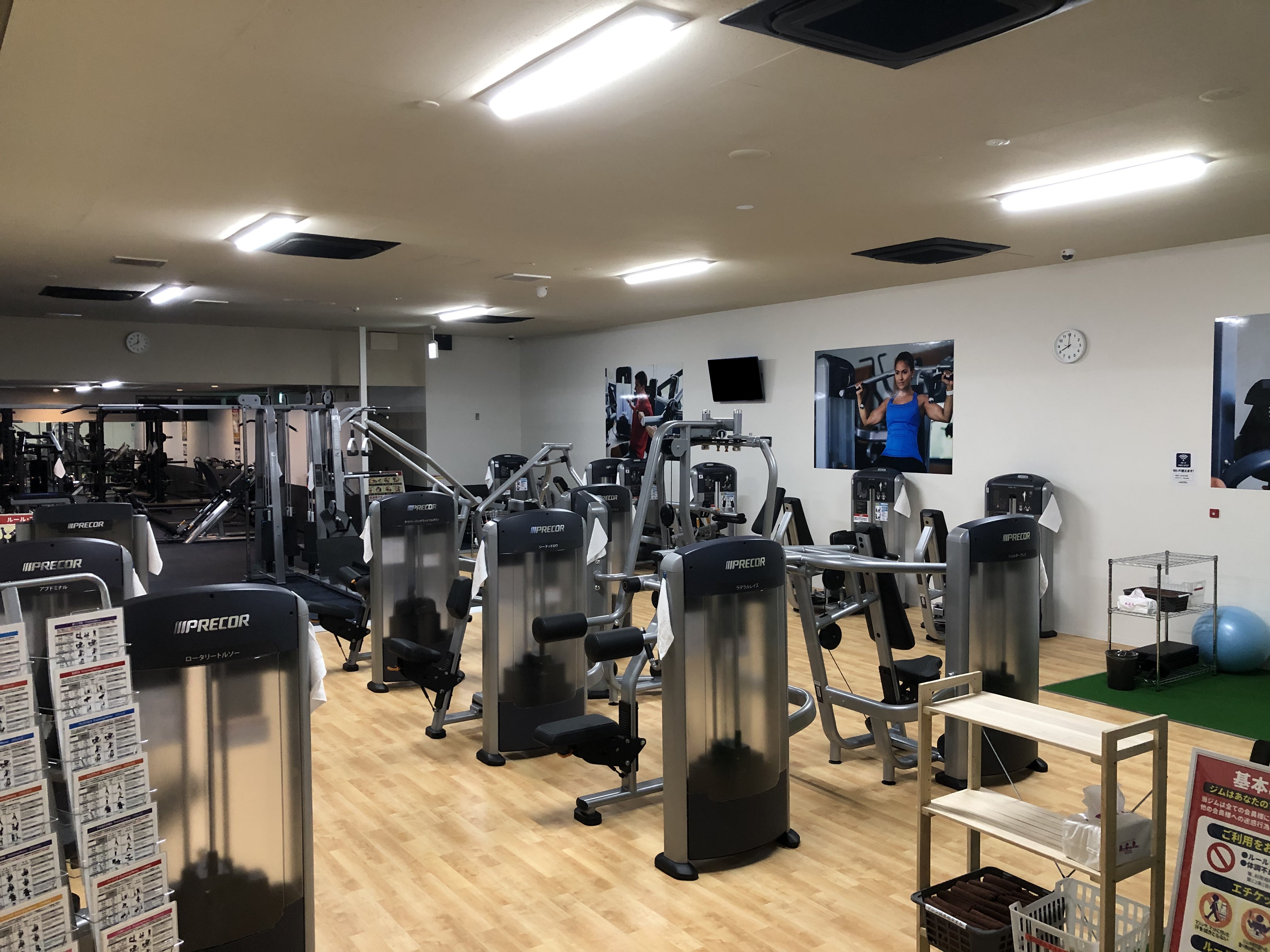 筋トレマシンエリア