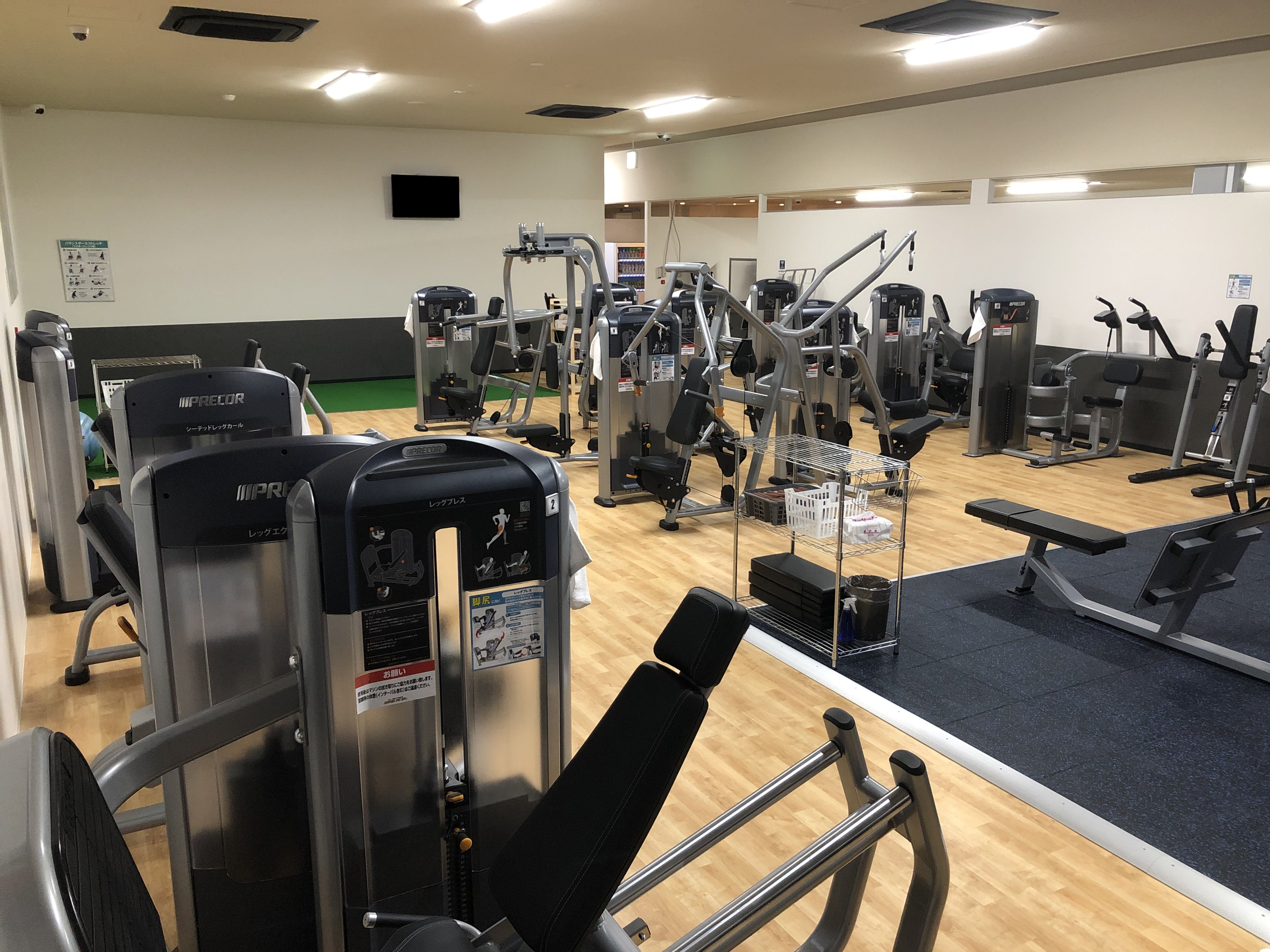 筋トレマシンエリア