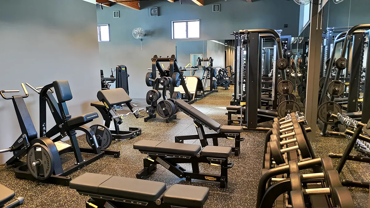 フリーウェイトエリア