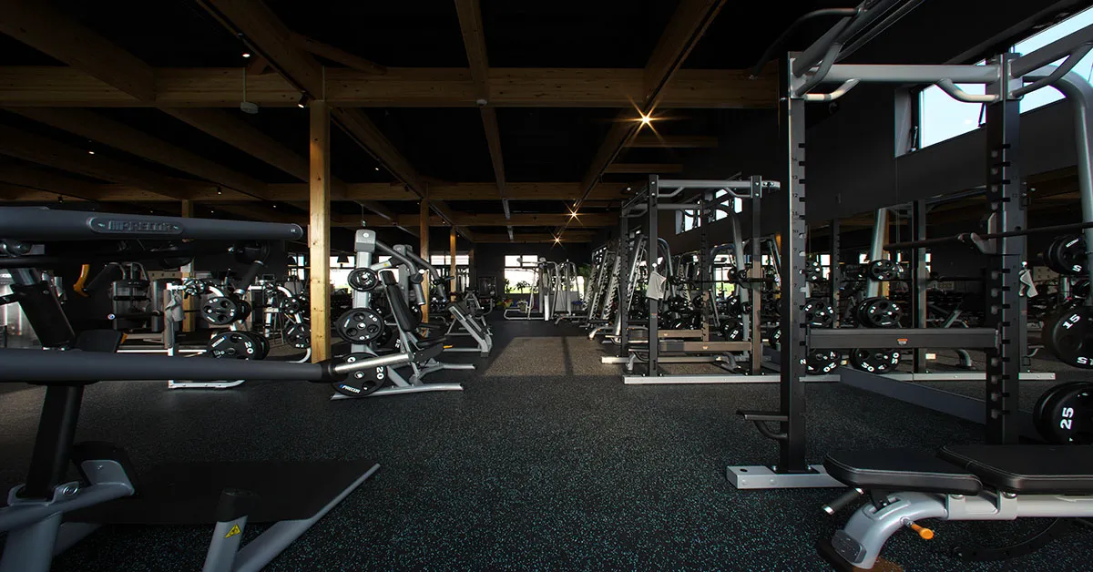 フリーウェイトエリア