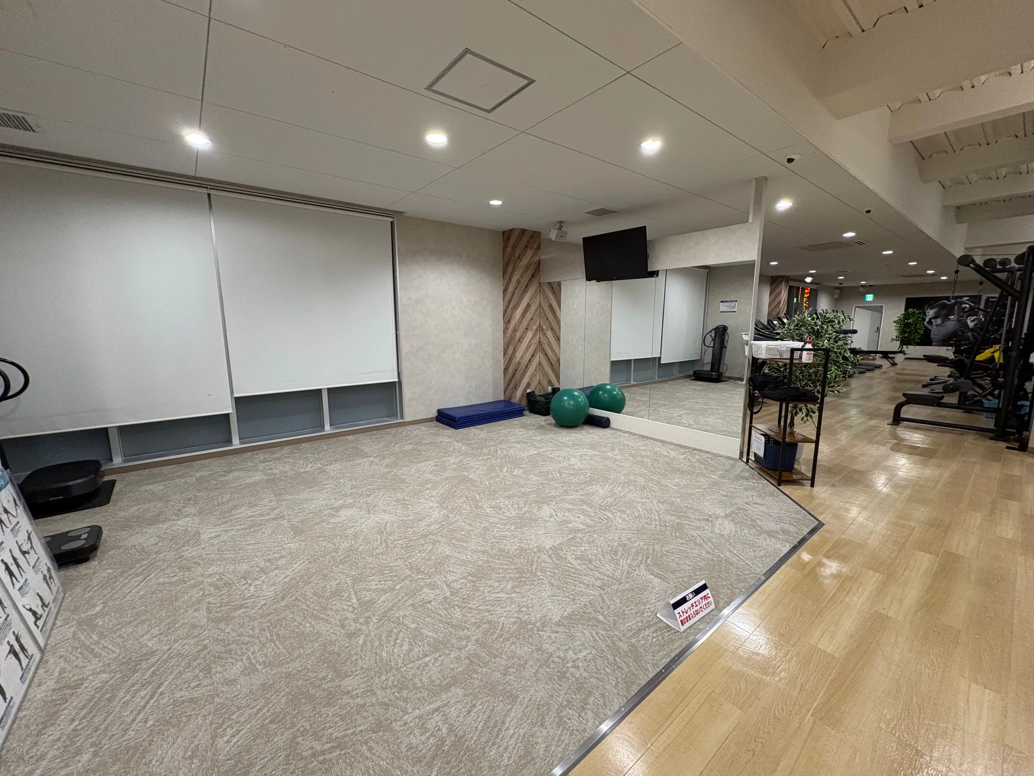 ストレッチエリア