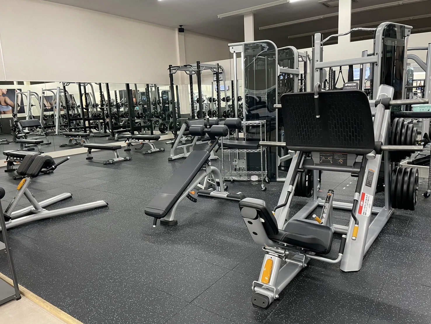 フリーウェイトエリア