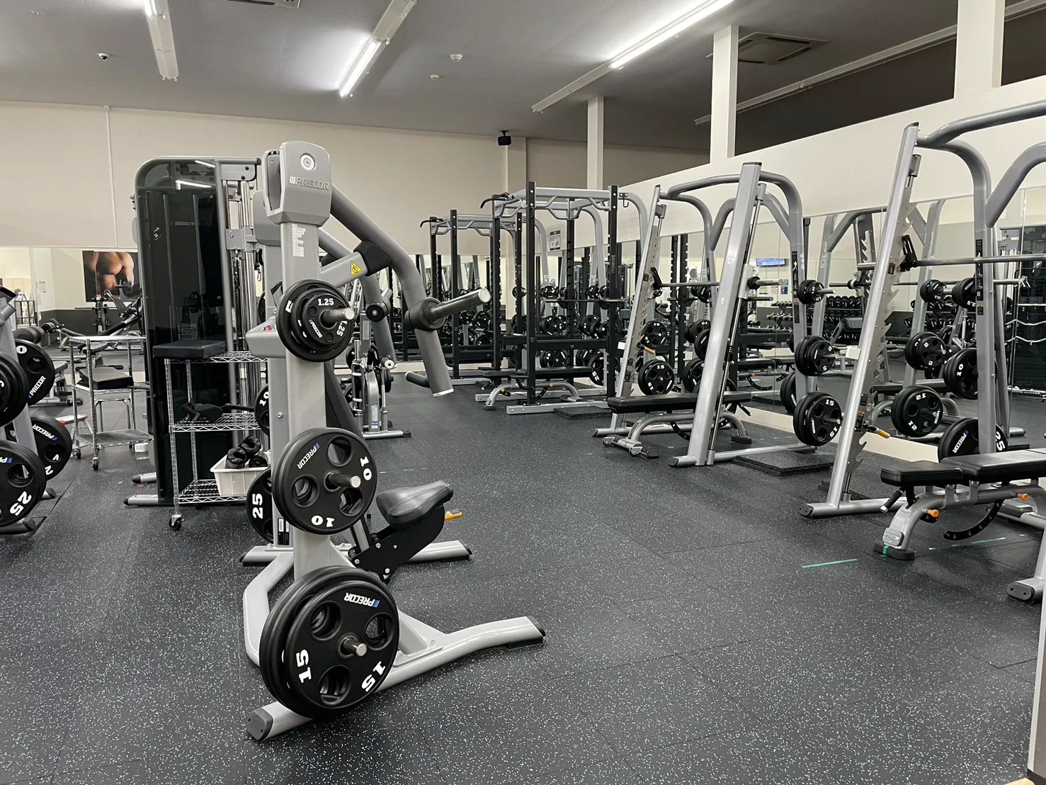 フリーウェイトエリア