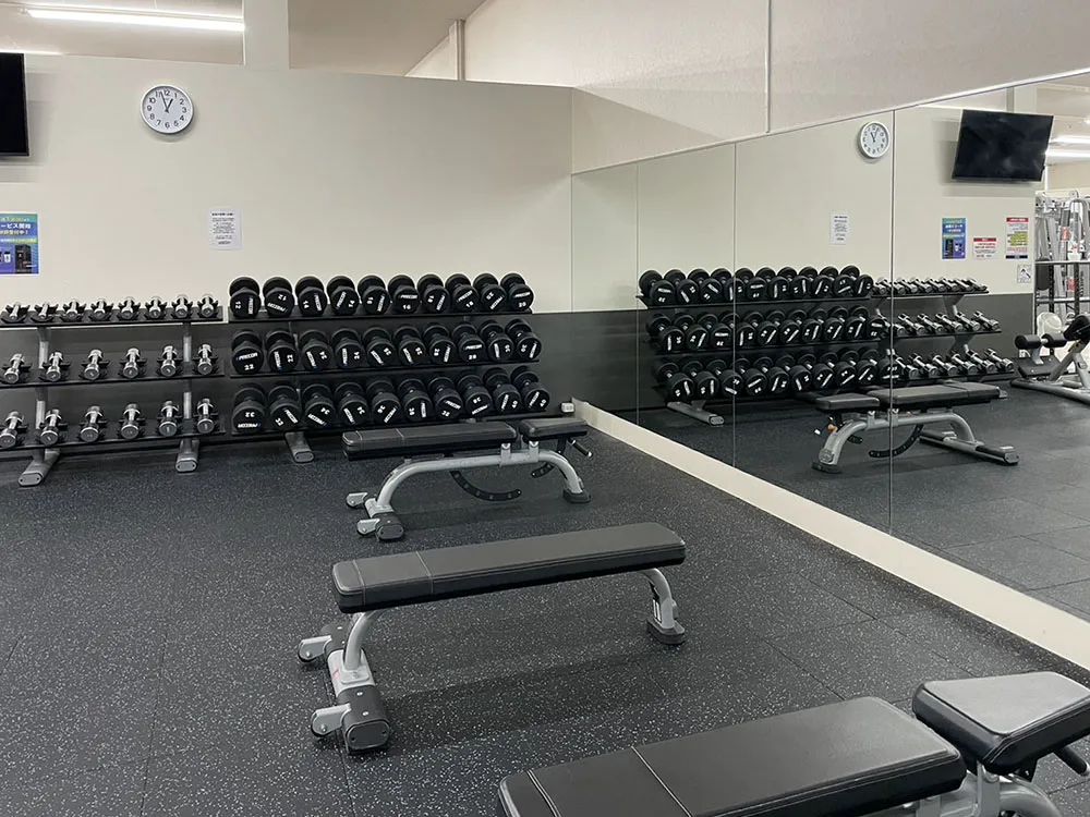 フリーウェイトエリア