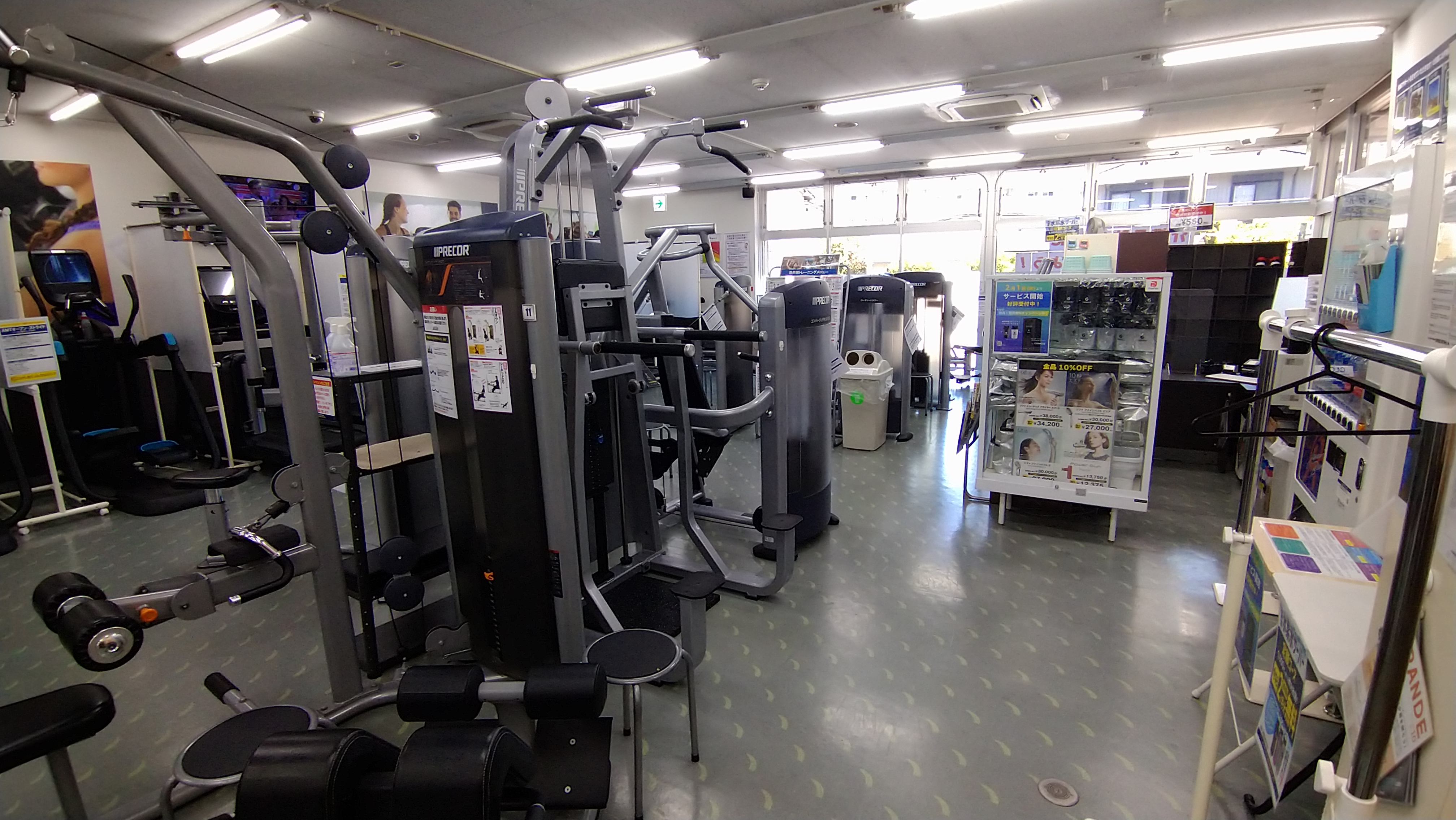 筋トレマシンエリア