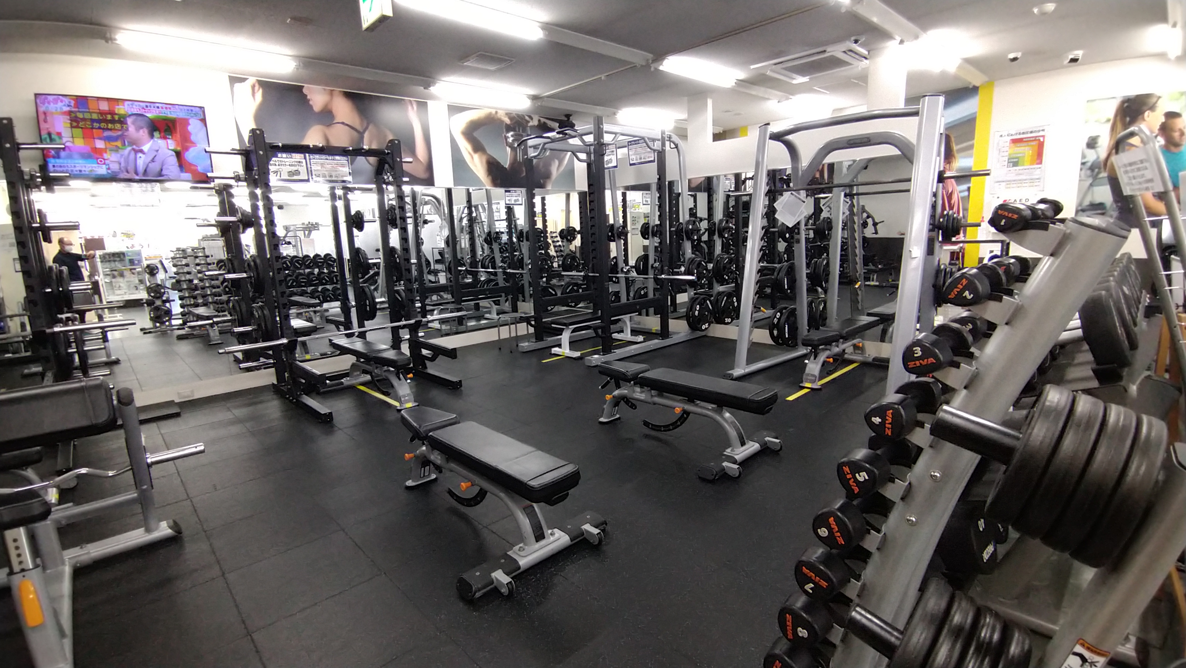 フリーウェイトエリア