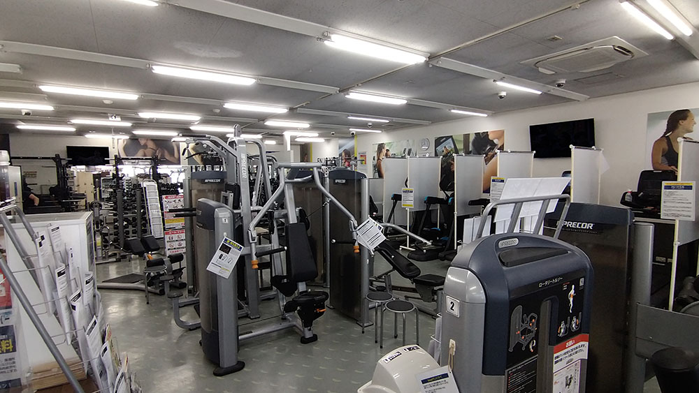 筋トレマシンエリア