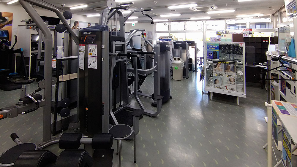 筋トレマシンエリア