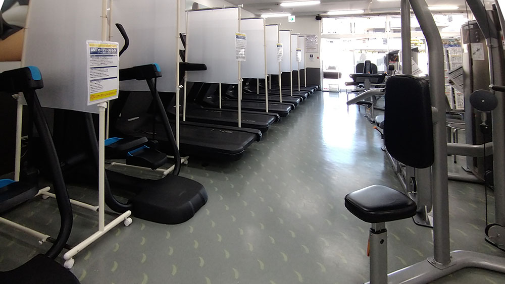 有酸素マシンエリア