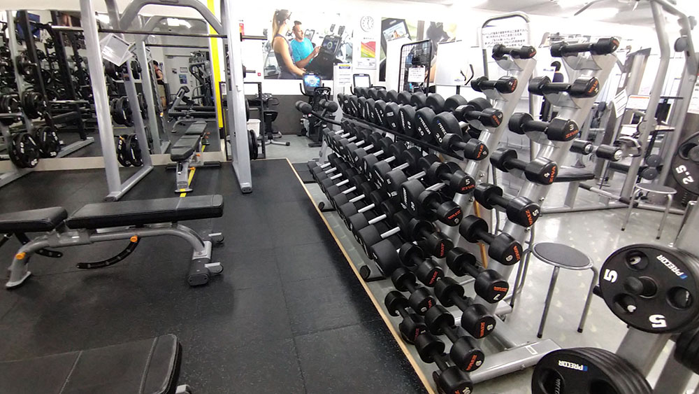 フリーウェイトエリア