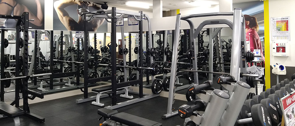 フリーウェイトエリア