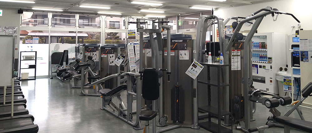 筋トレマシンエリア