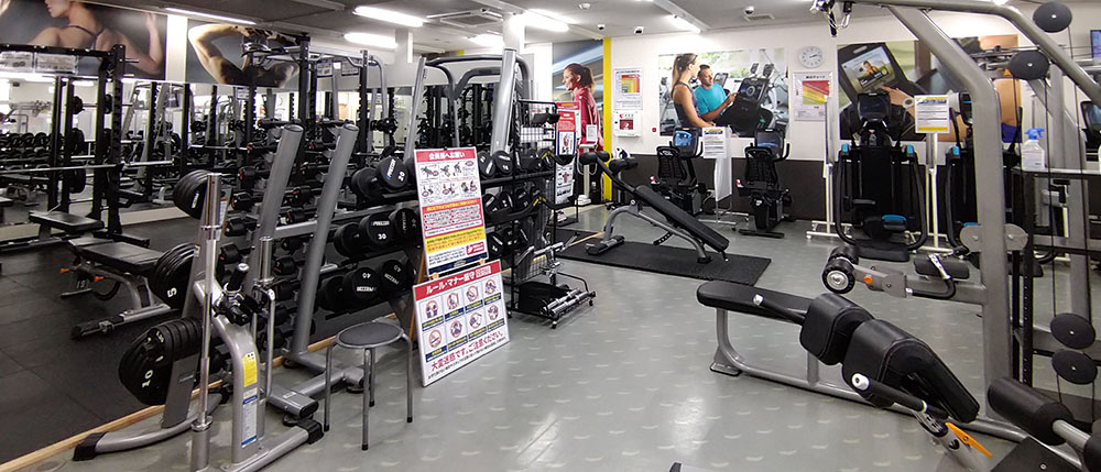 フリーウェイトエリア