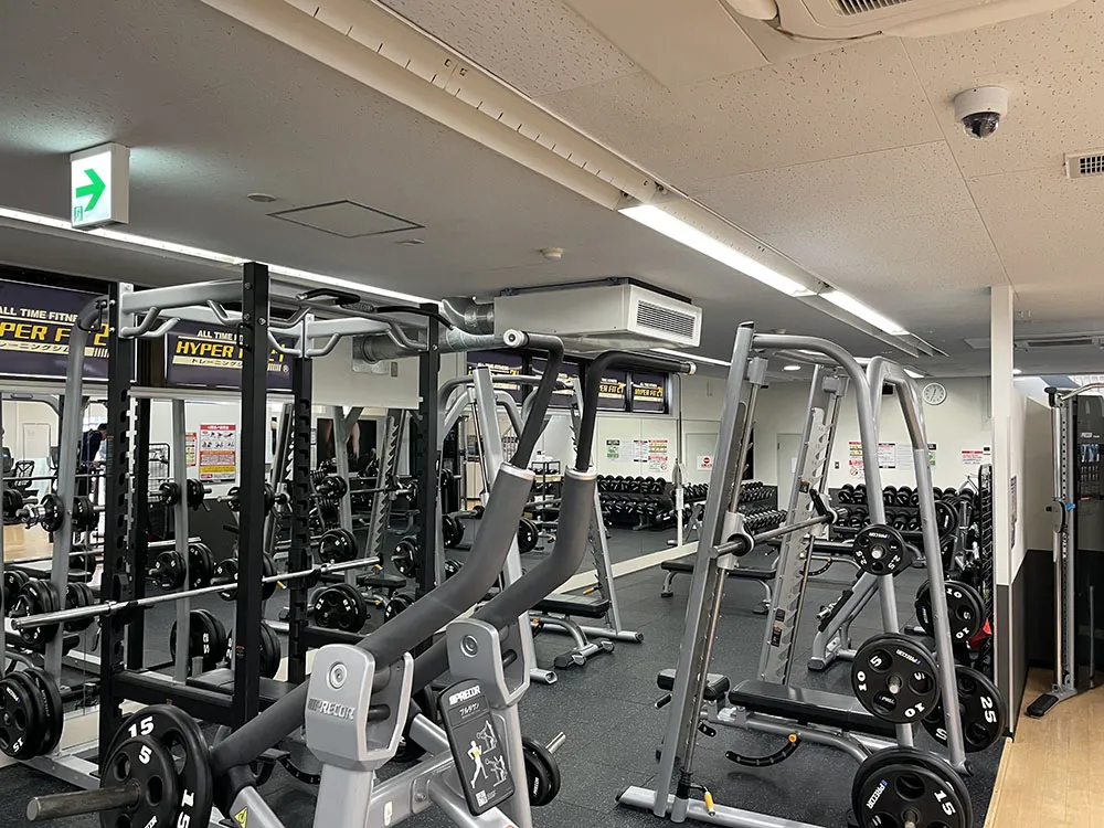 フリーウェイトエリア