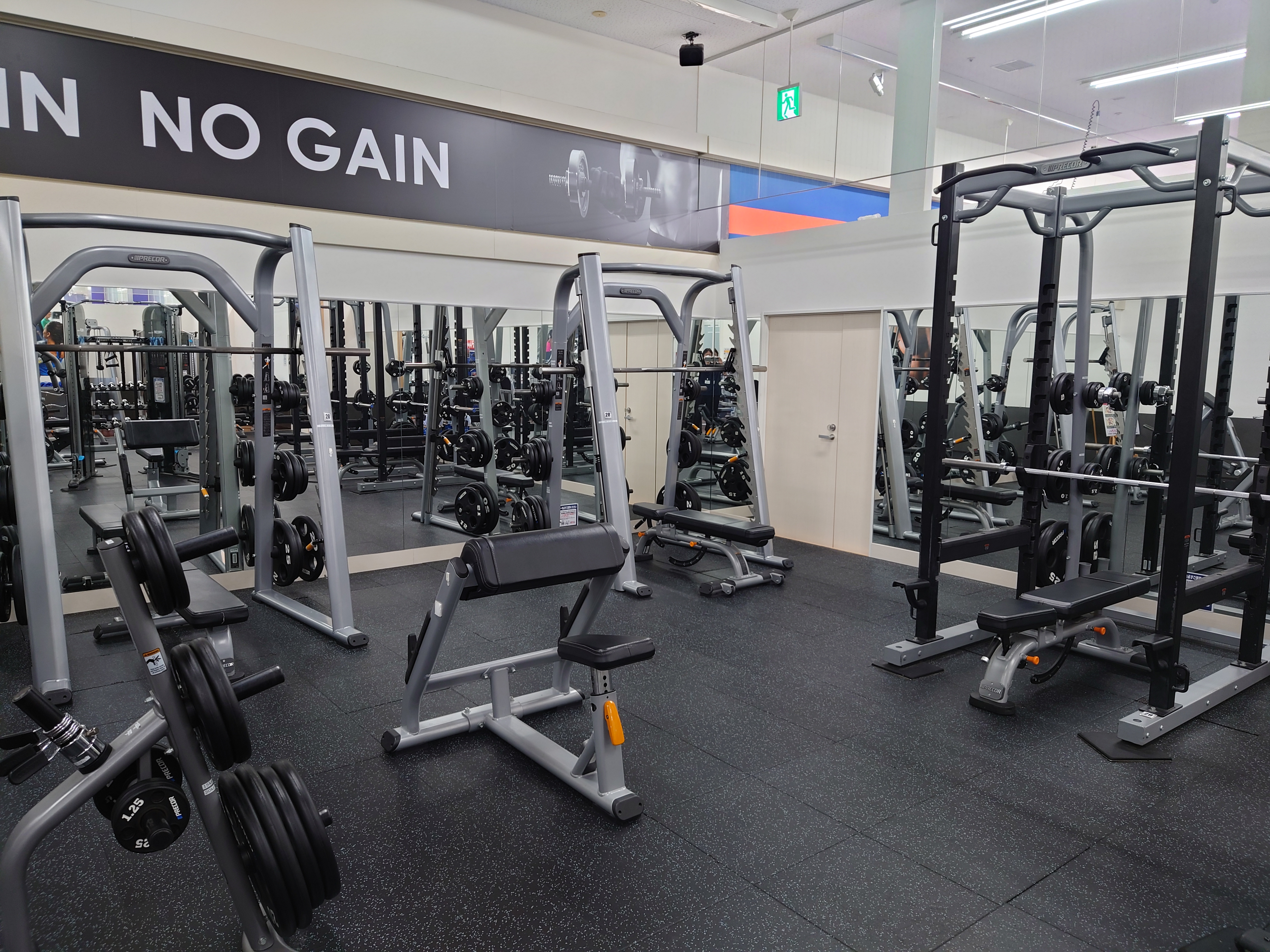 フリーウェイトエリア