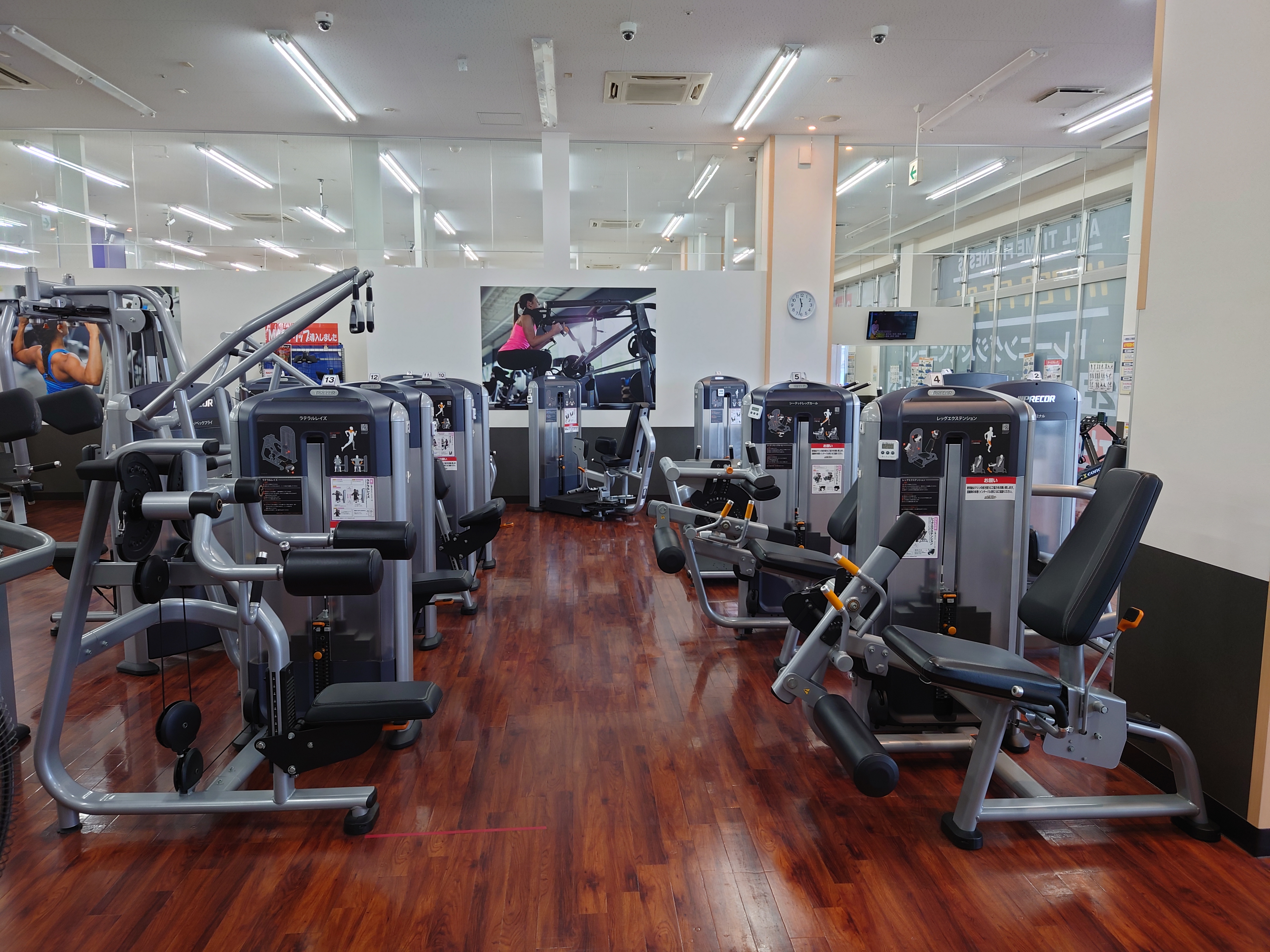筋トレマシンエリア