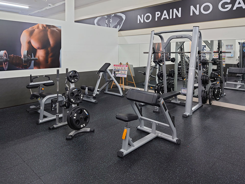 フリーウェイトエリア