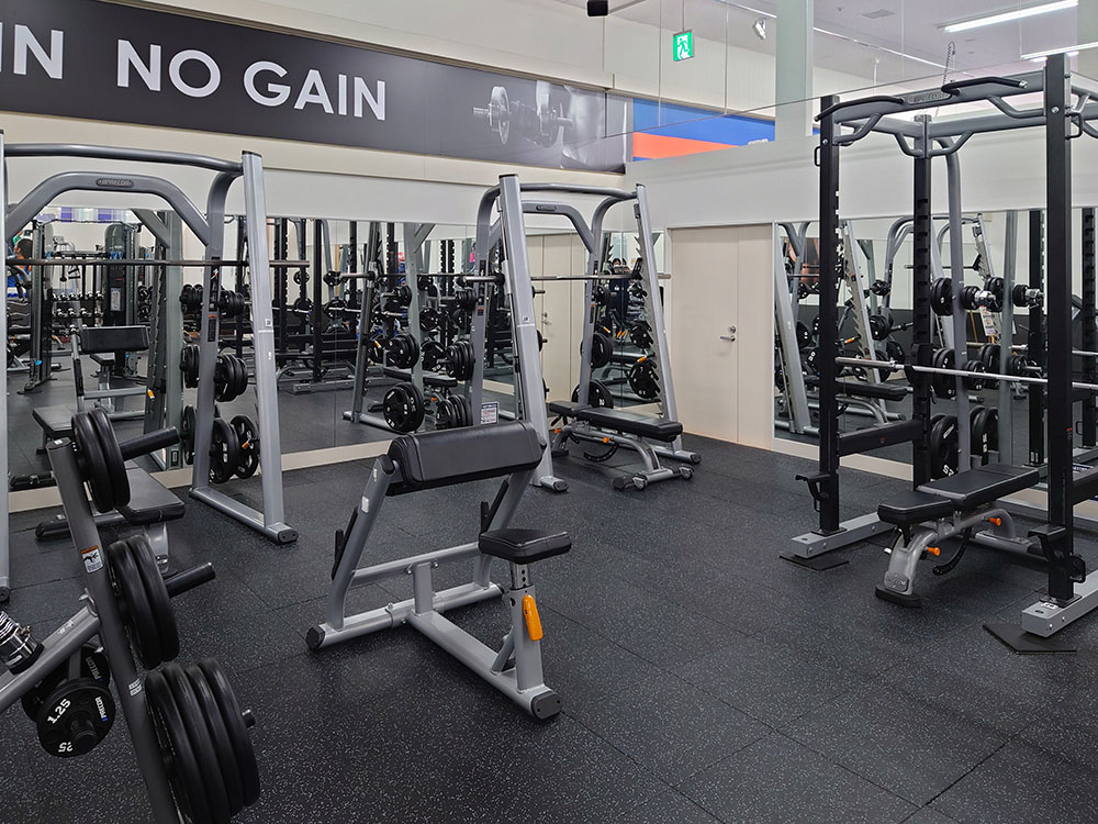 フリーウェイトエリア