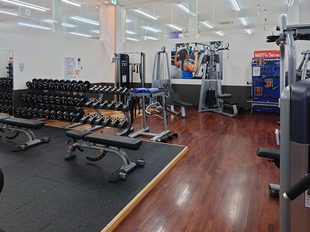 フリーウェイトエリア