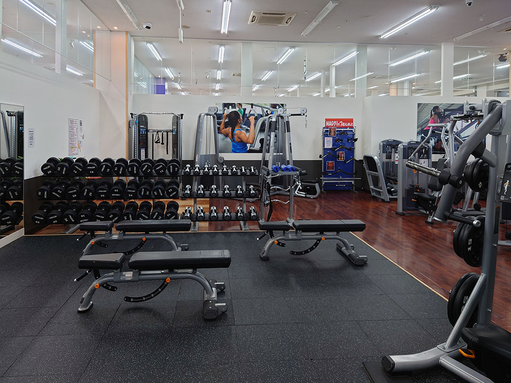 フリーウェイトエリア