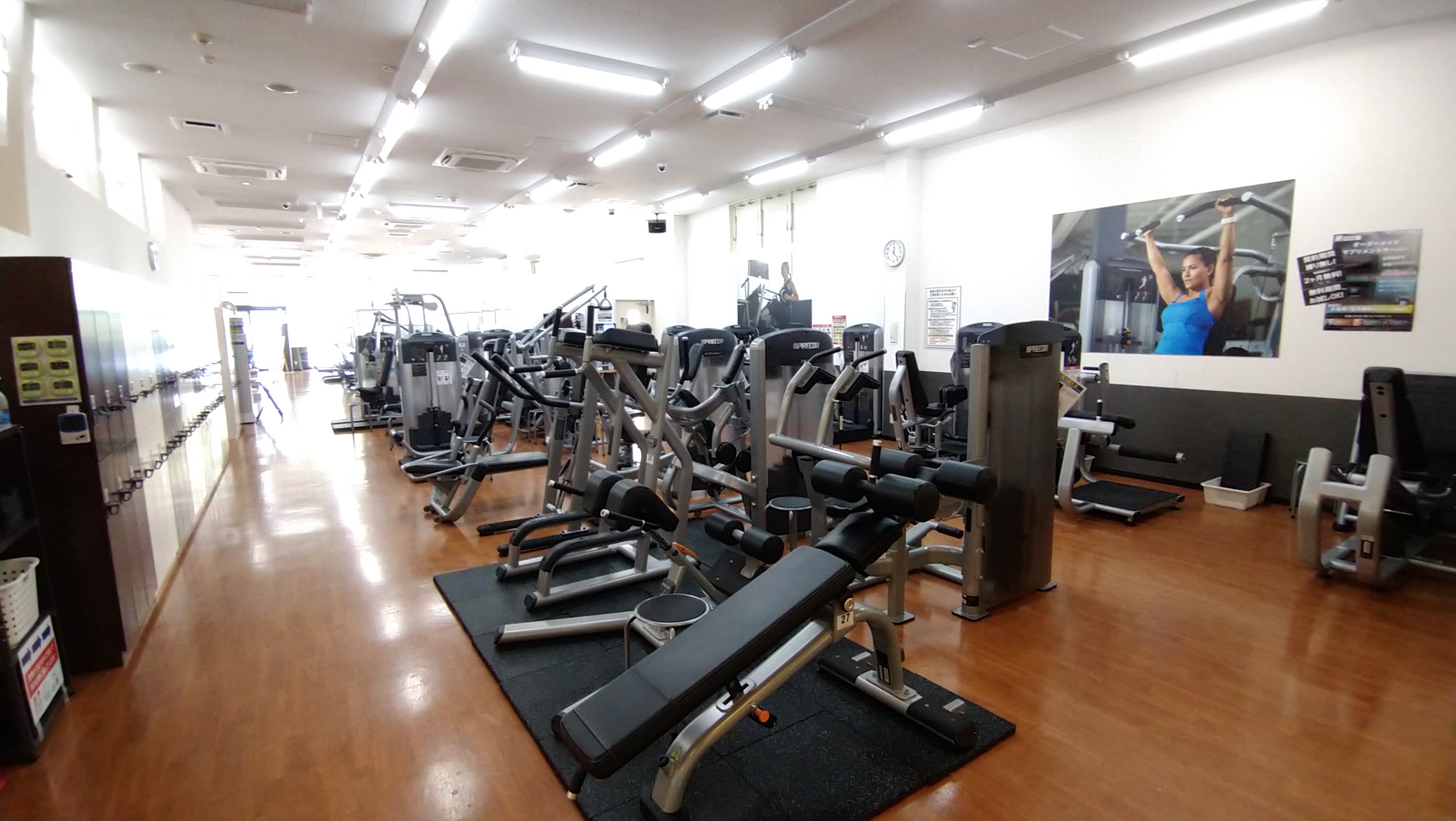 筋トレマシンエリア