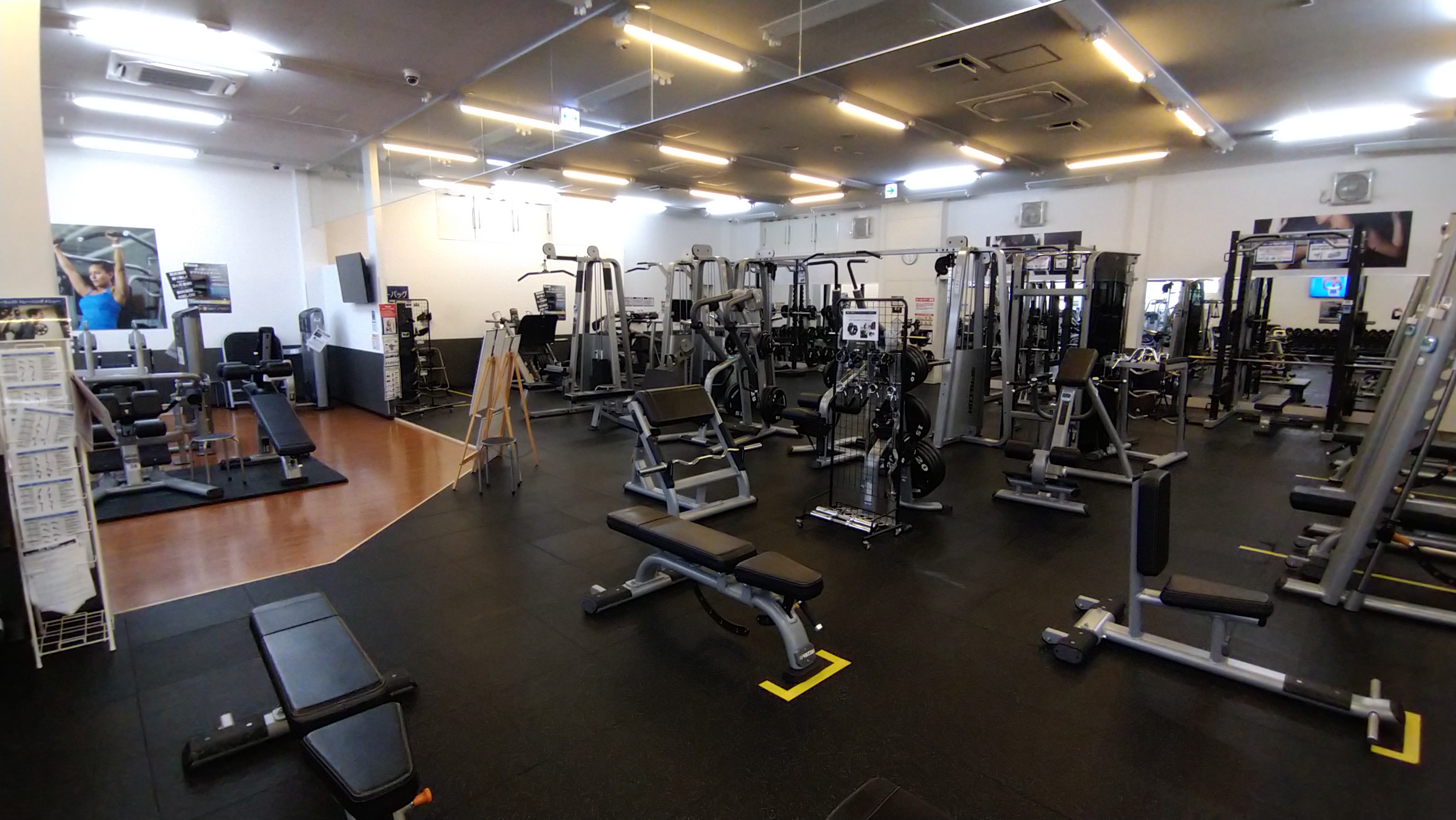 フリーウェイトエリア