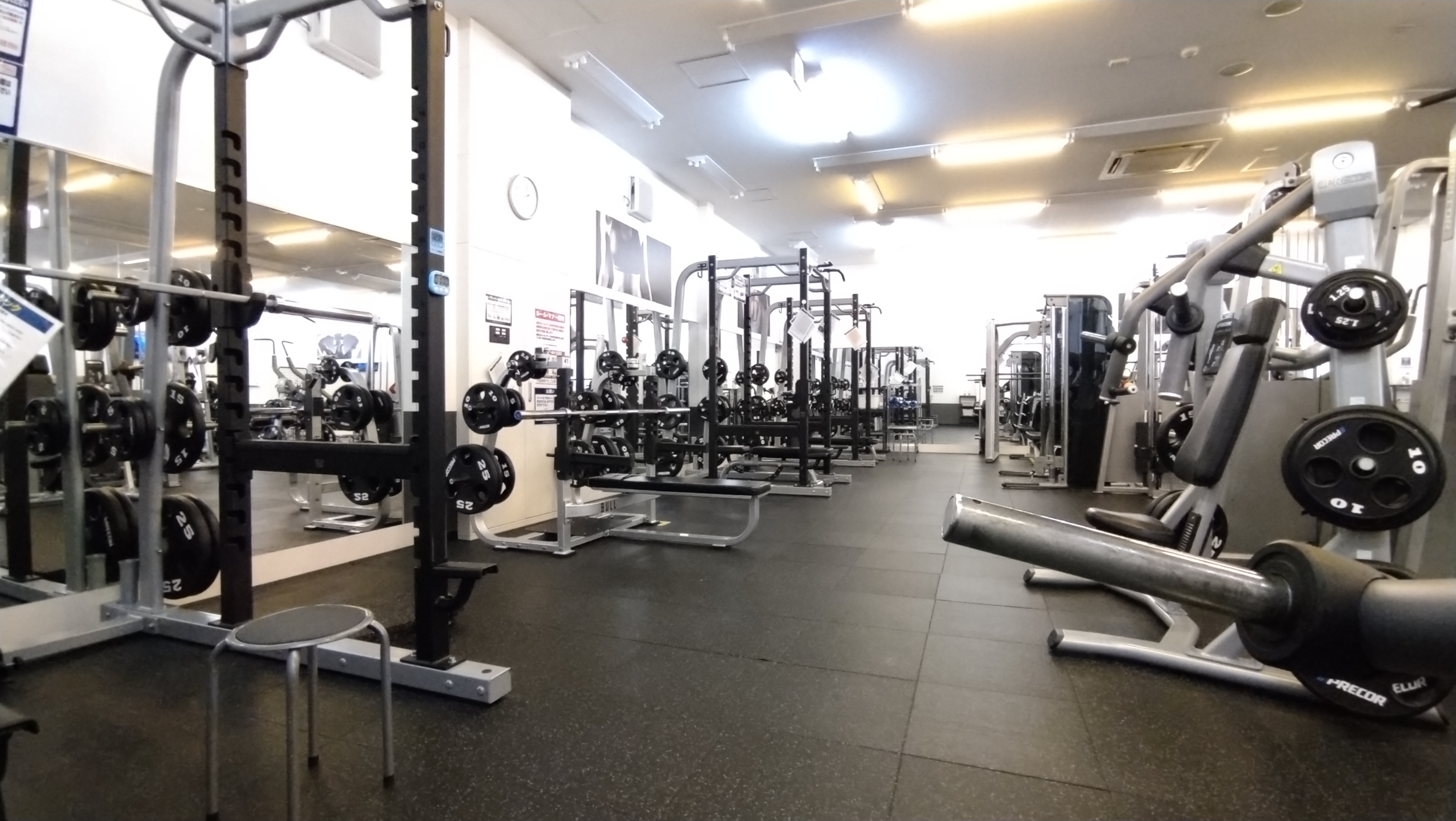 フリーウェイトエリア