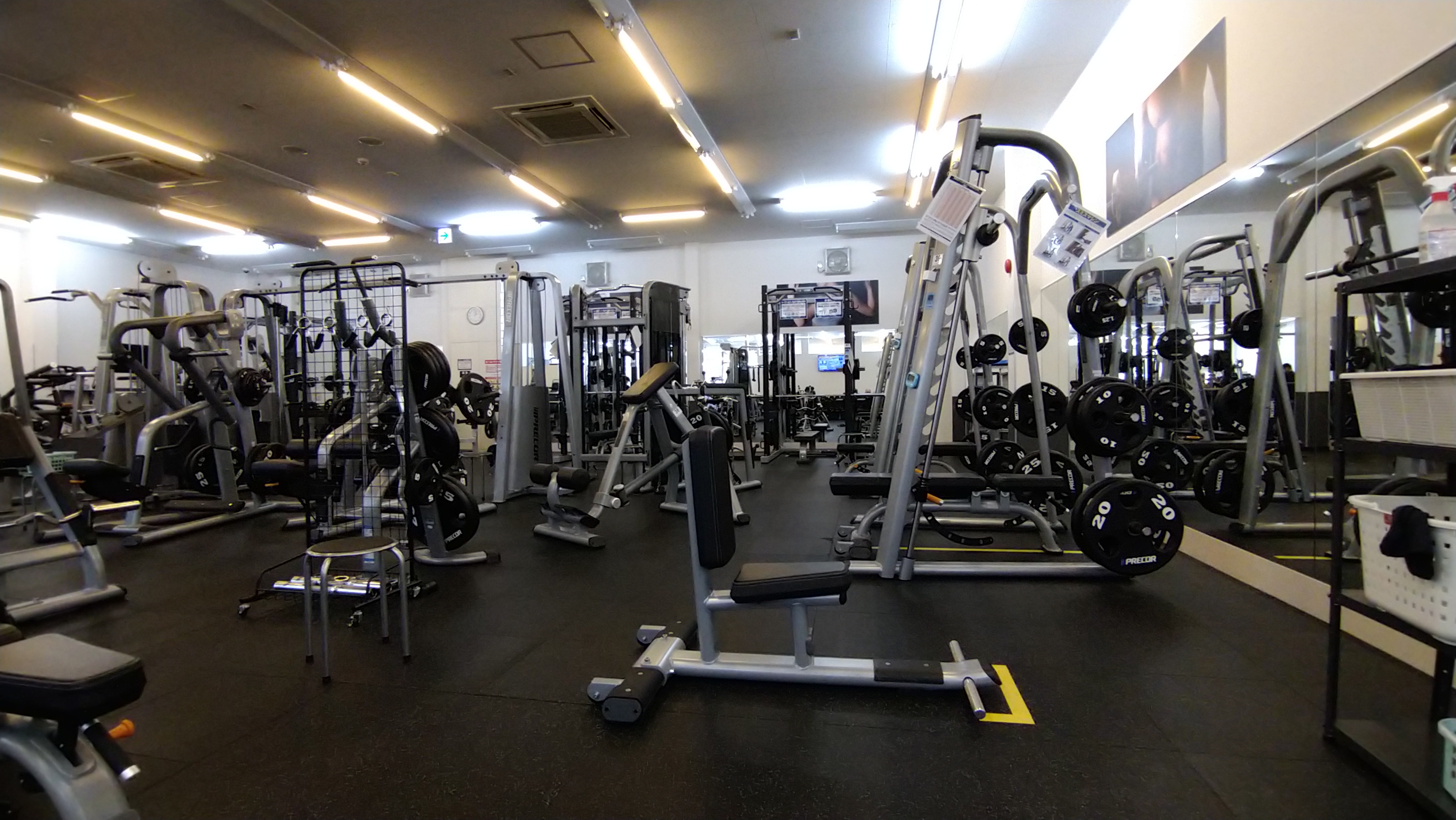 フリーウェイトエリア